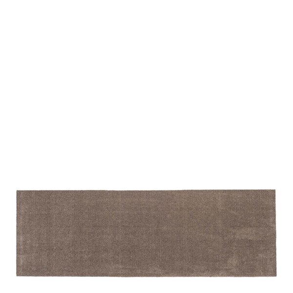 Unicolor gulvmatte 200x90 cm sand/beige