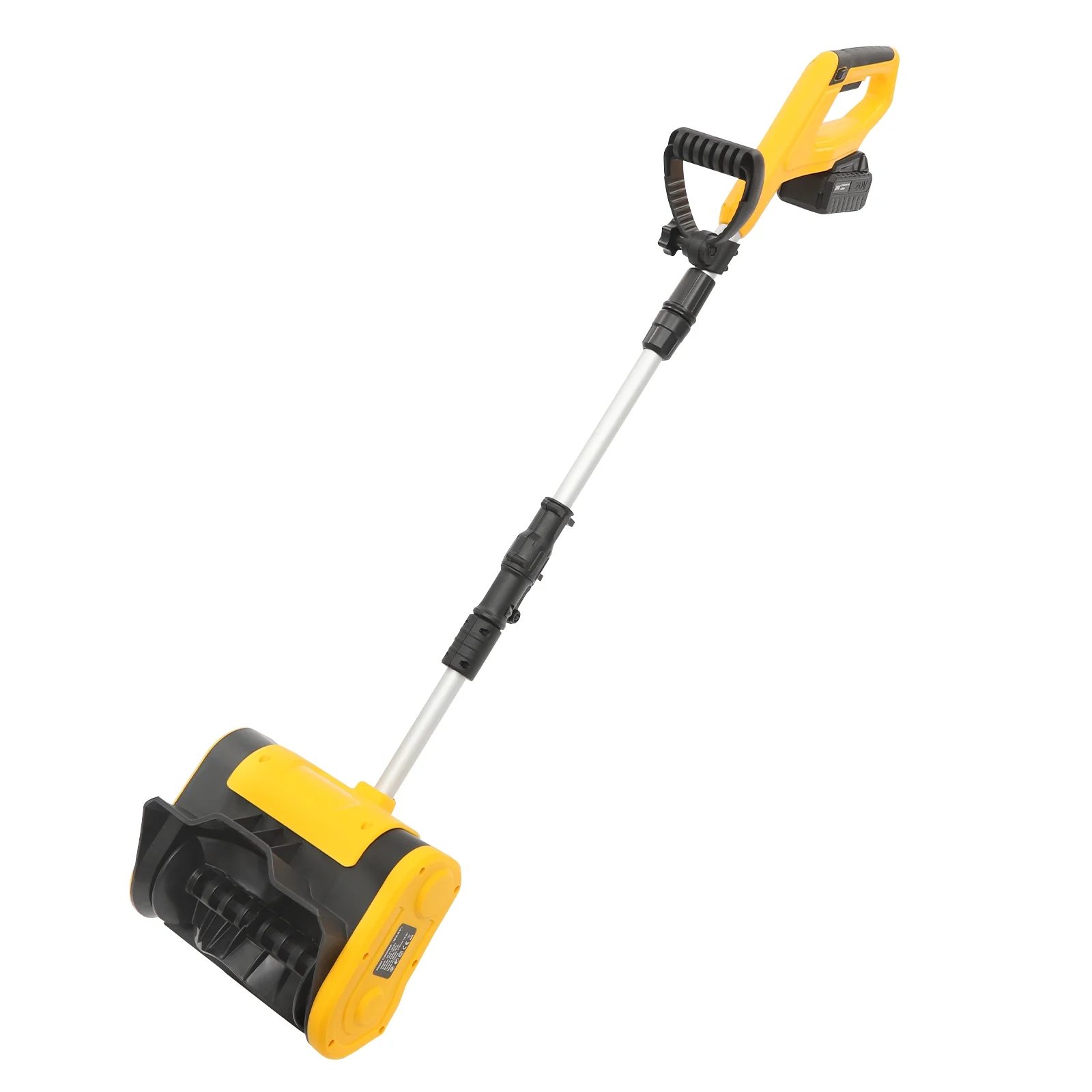 Cordless Snow Shovel, 1200W Cordless Snow Blower, 20V 27in Electric Snow Shovel with 26ft Throwing Distance, Electric Snow Shovel Cordless, Lasting 1hour Work - Image 5