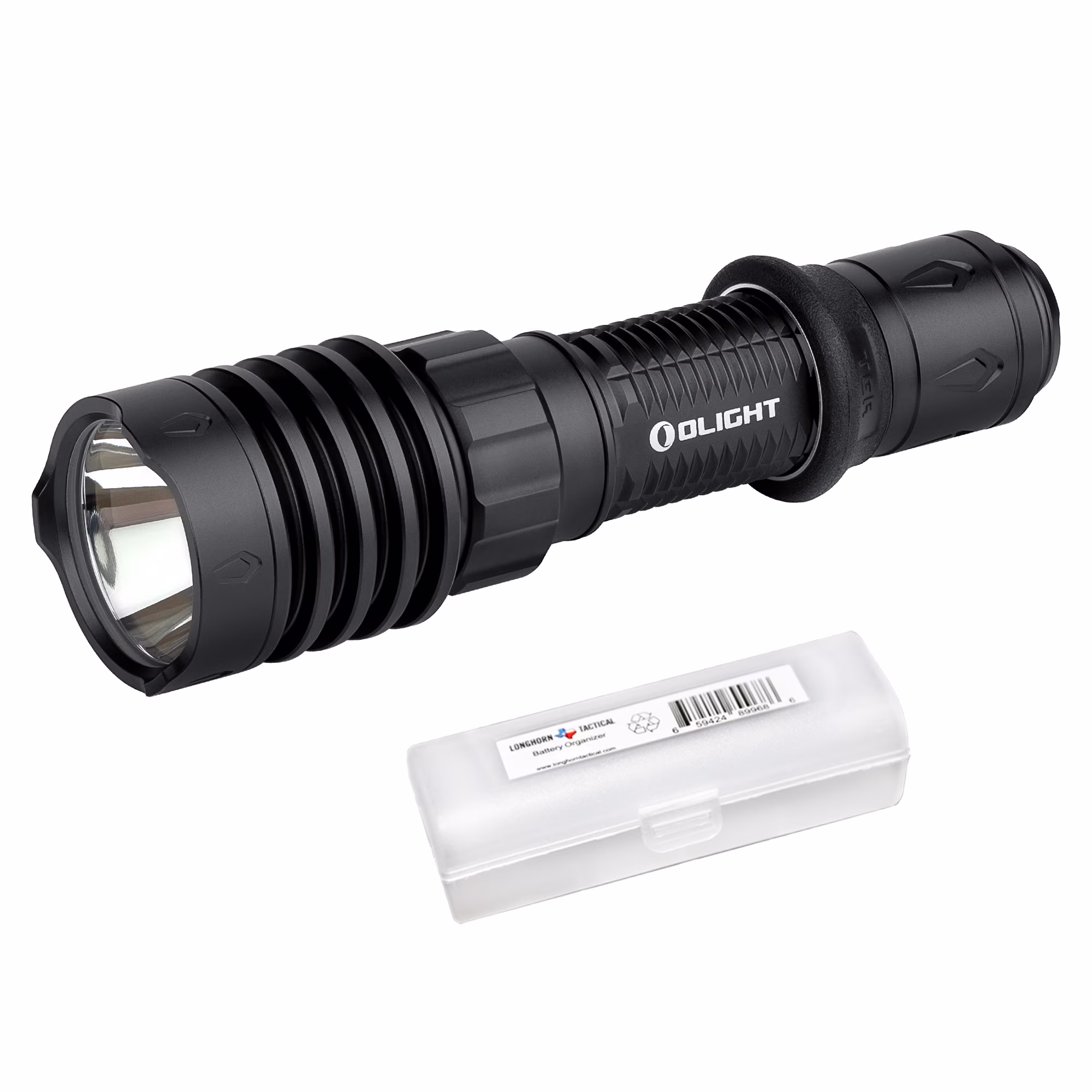 Warrior X 4 2600 Lumen USB-C Rechargeable Long Throw Flashlight + Organizer