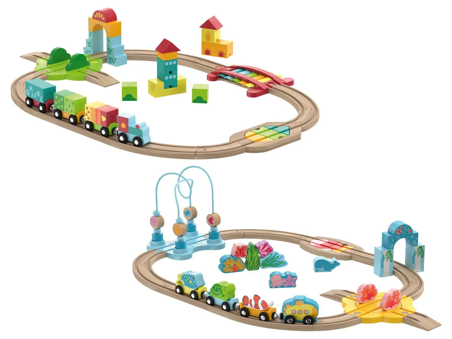 lupilu Mon premier train Montessori
