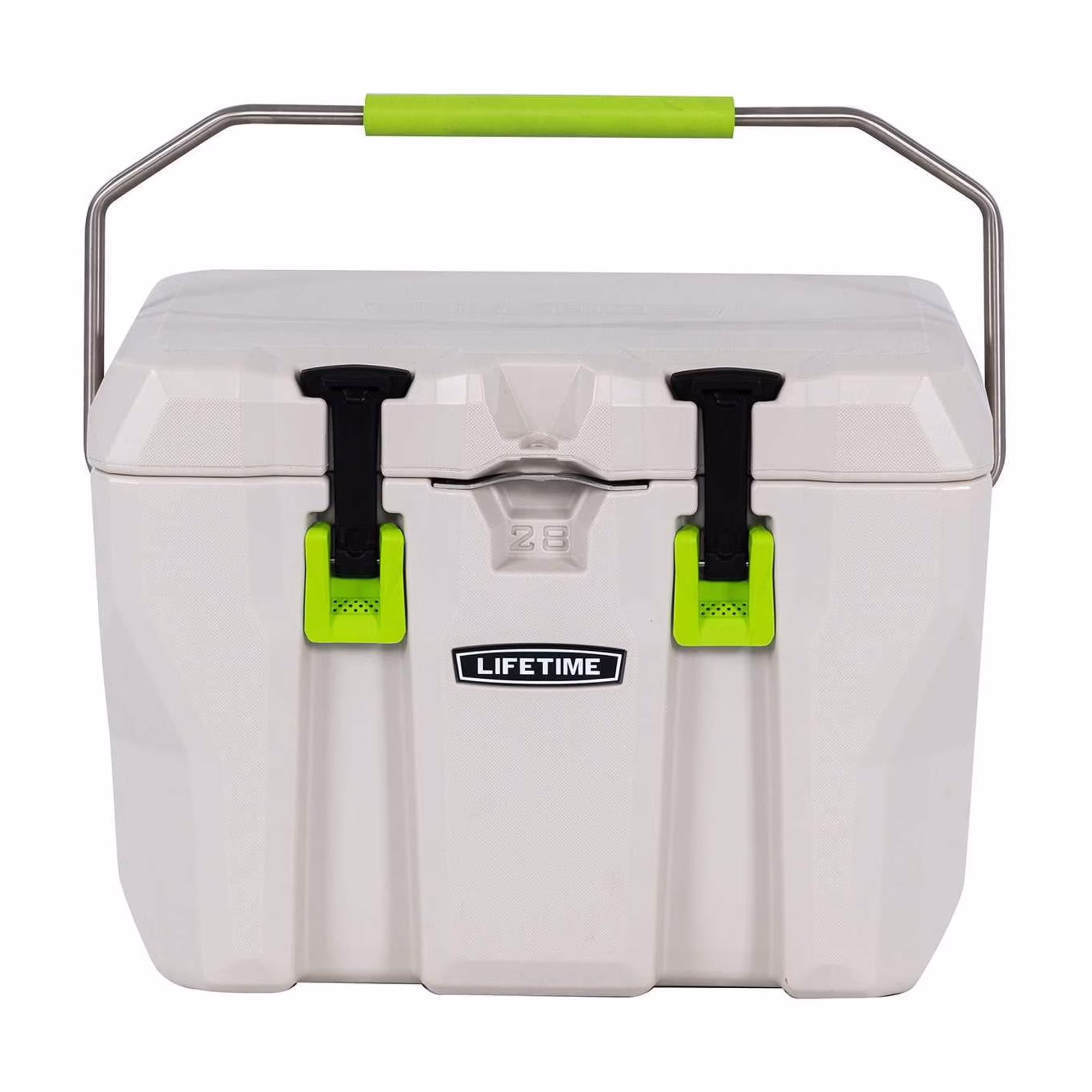 28 qt Bear-Resistant Camping Cooler, Premium High Performance, Ice Retention, Hard Cooler, 20 Can Capacity, Boulder Gray (91289)(Boulder Gray) - Image 3