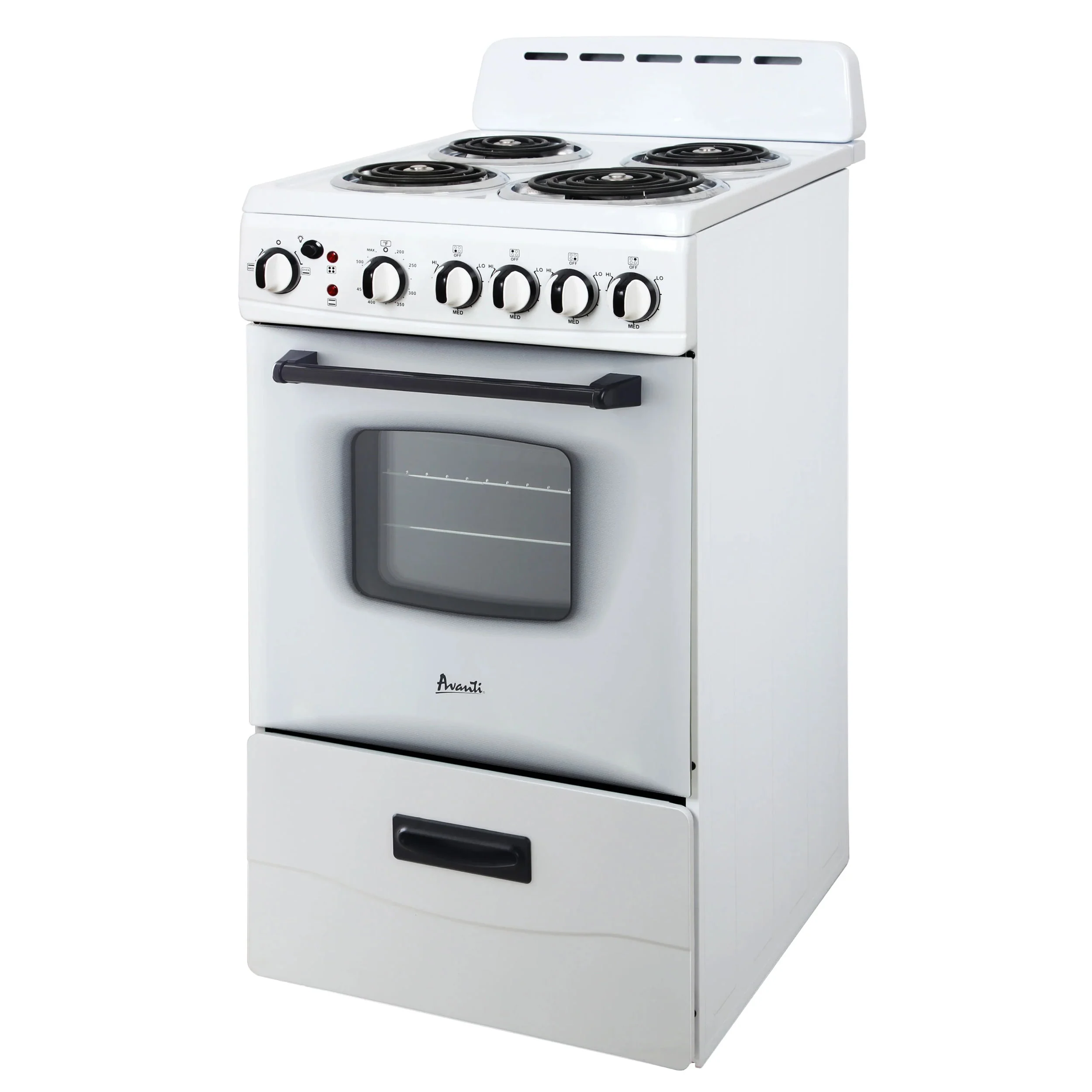20" Electric Range Oven with Framed Glass Door, in Stainless Steel (ERU200P3S) Image 3