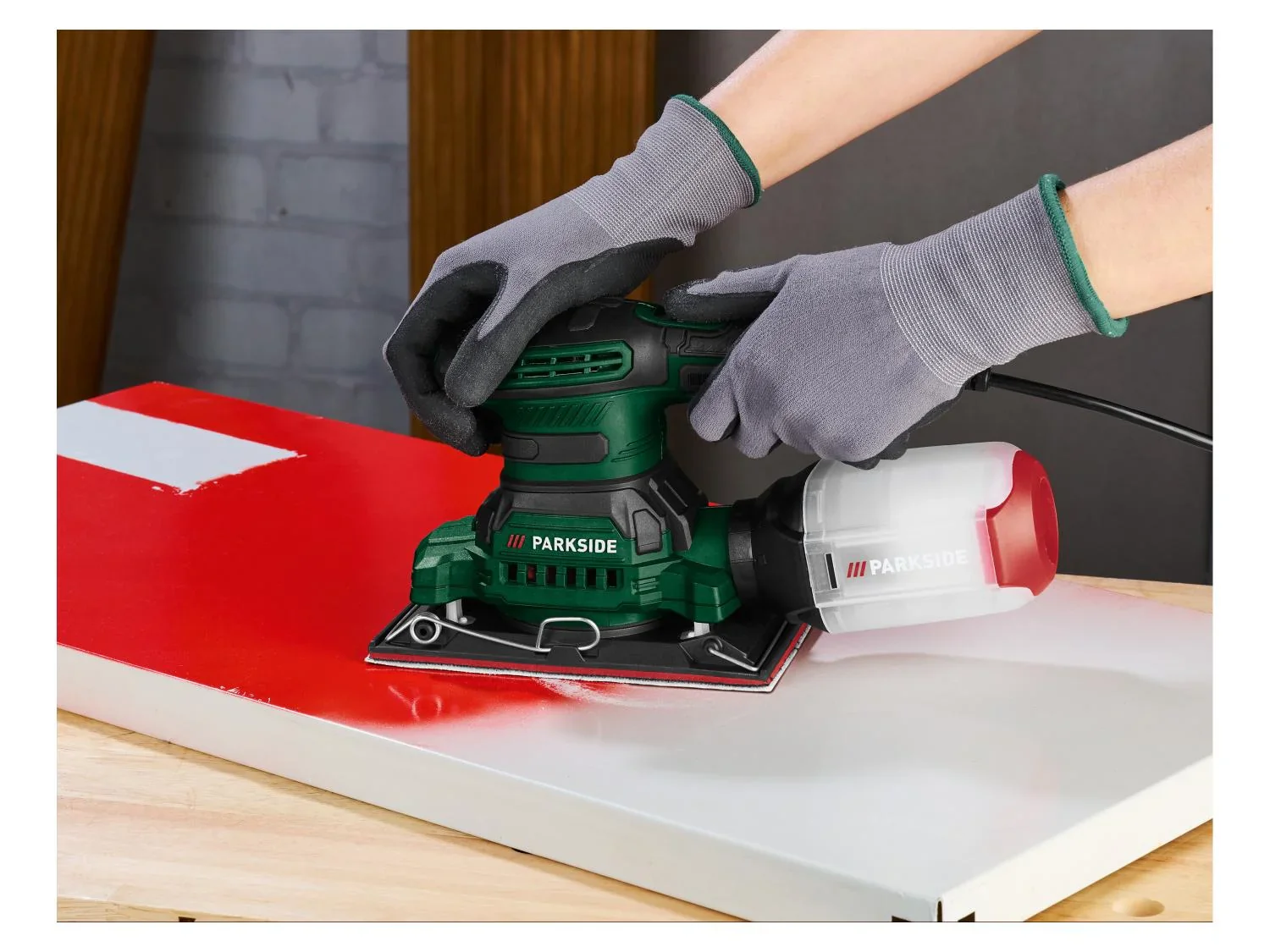 PARKSIDE Ponceuse multifonction PMS 220 A1, 220 W