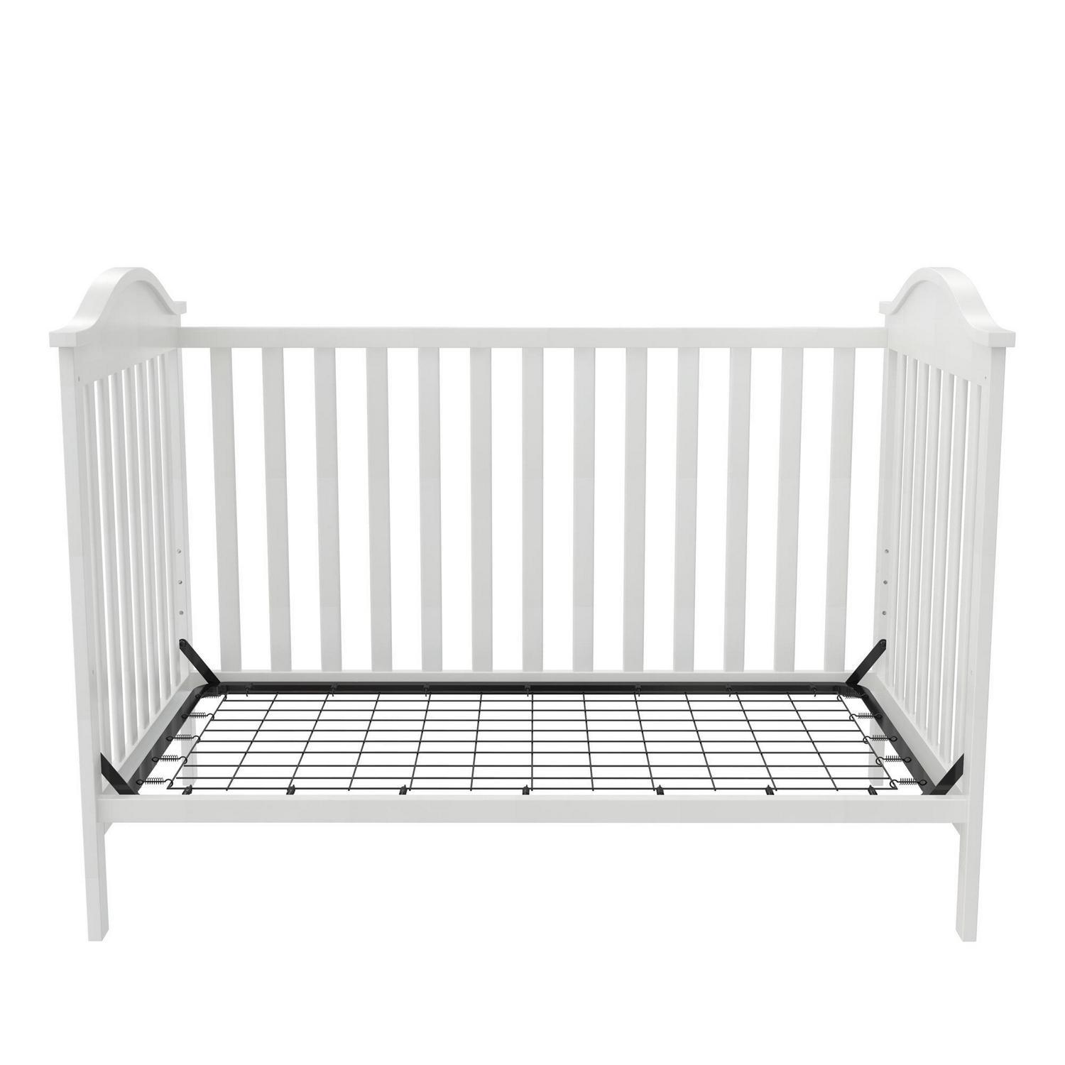 Adele 3-in-1 Convertible Crib. White - Image 10