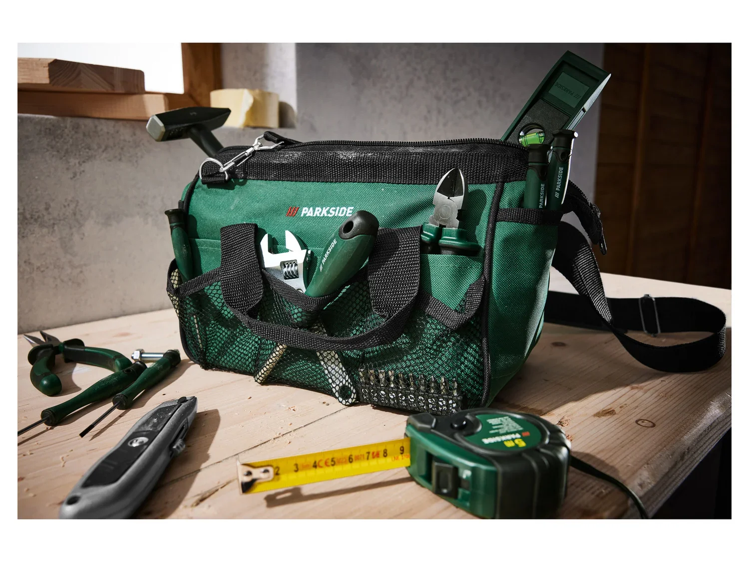 PARKSIDE Sac  outils, 23 pices