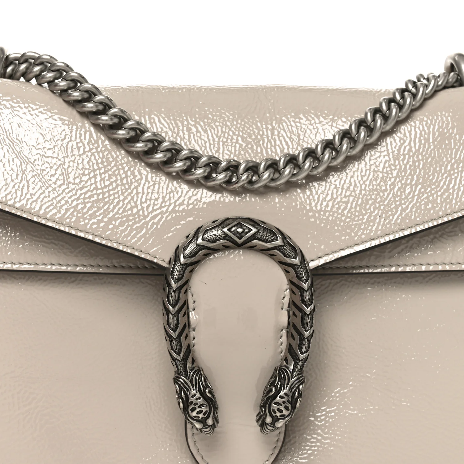 Crinkled Patent Small Dionysus Shoulder Bag Sphinx