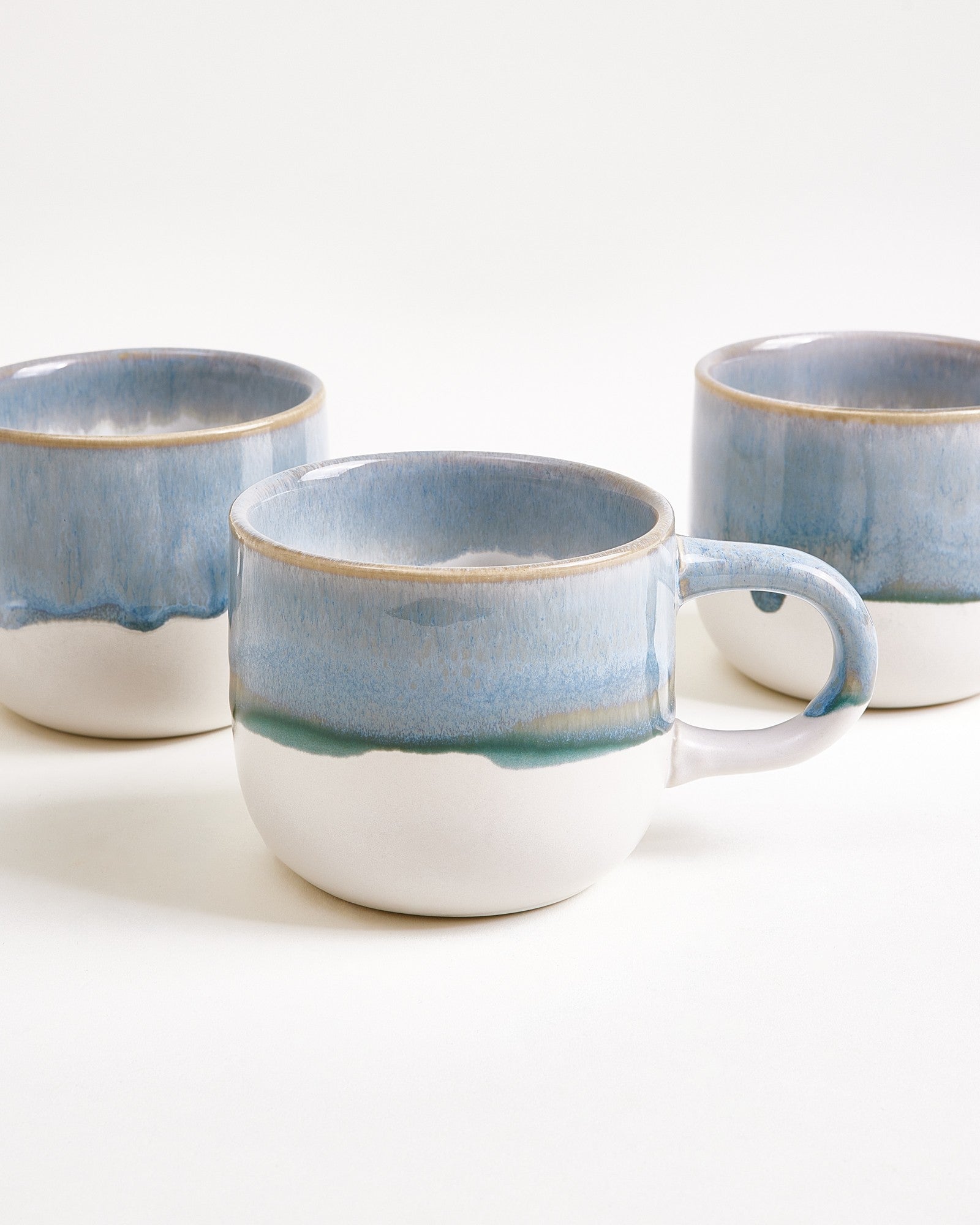 COIMBRA - SMALL MUG GRAY-BLUE SET OF 6