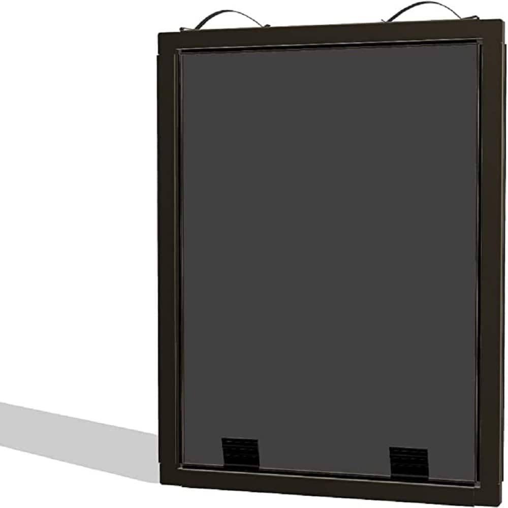 36 in. x 36 in. Bronze Window Screen Frame Kit