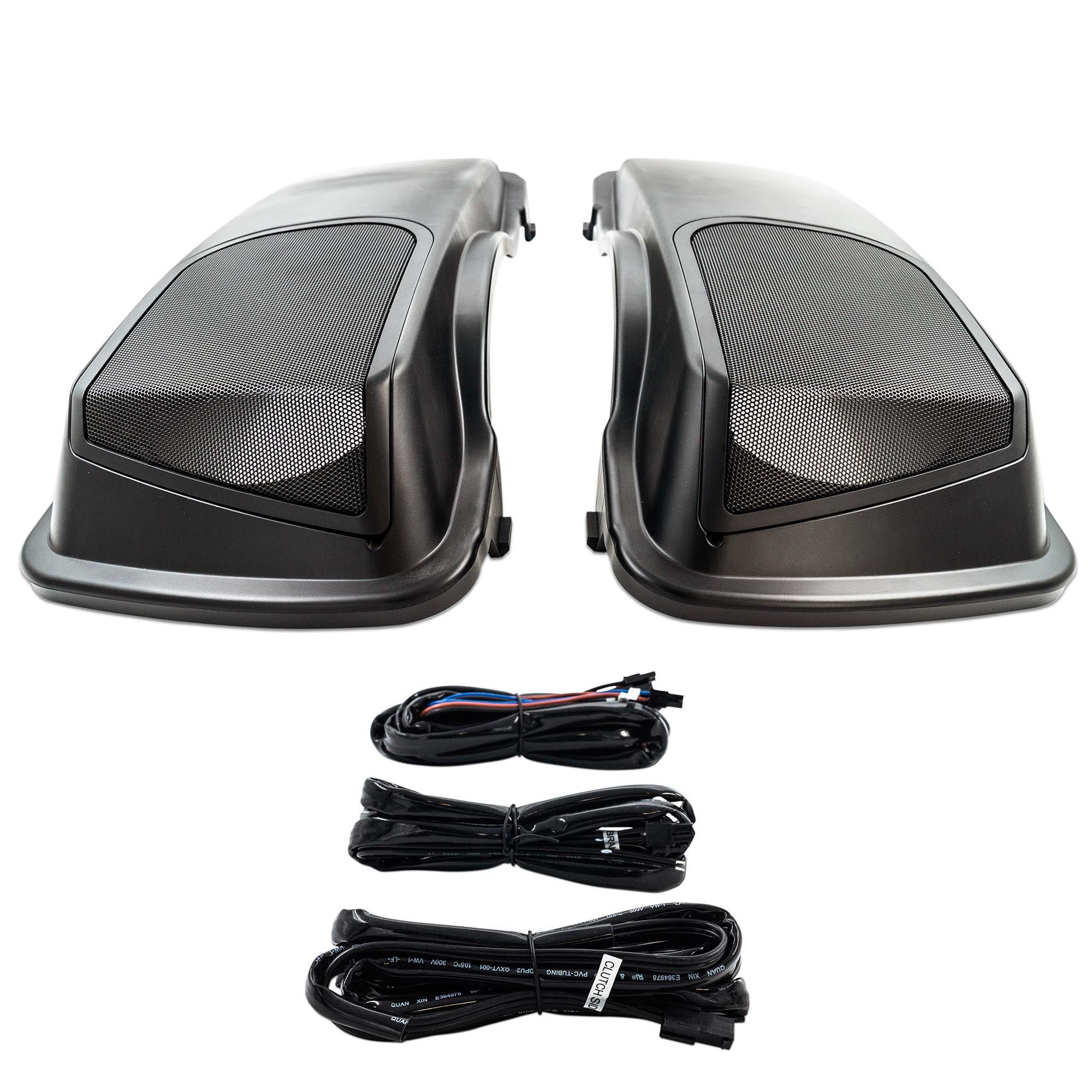 2-Channel Amplifier and Mounting Plate with 1 Pair of 6X9" Speakers and Lid Kit Package Designed to be Plug and Play System for 1998-2013 Street Glide Motorcycles - Image 5
