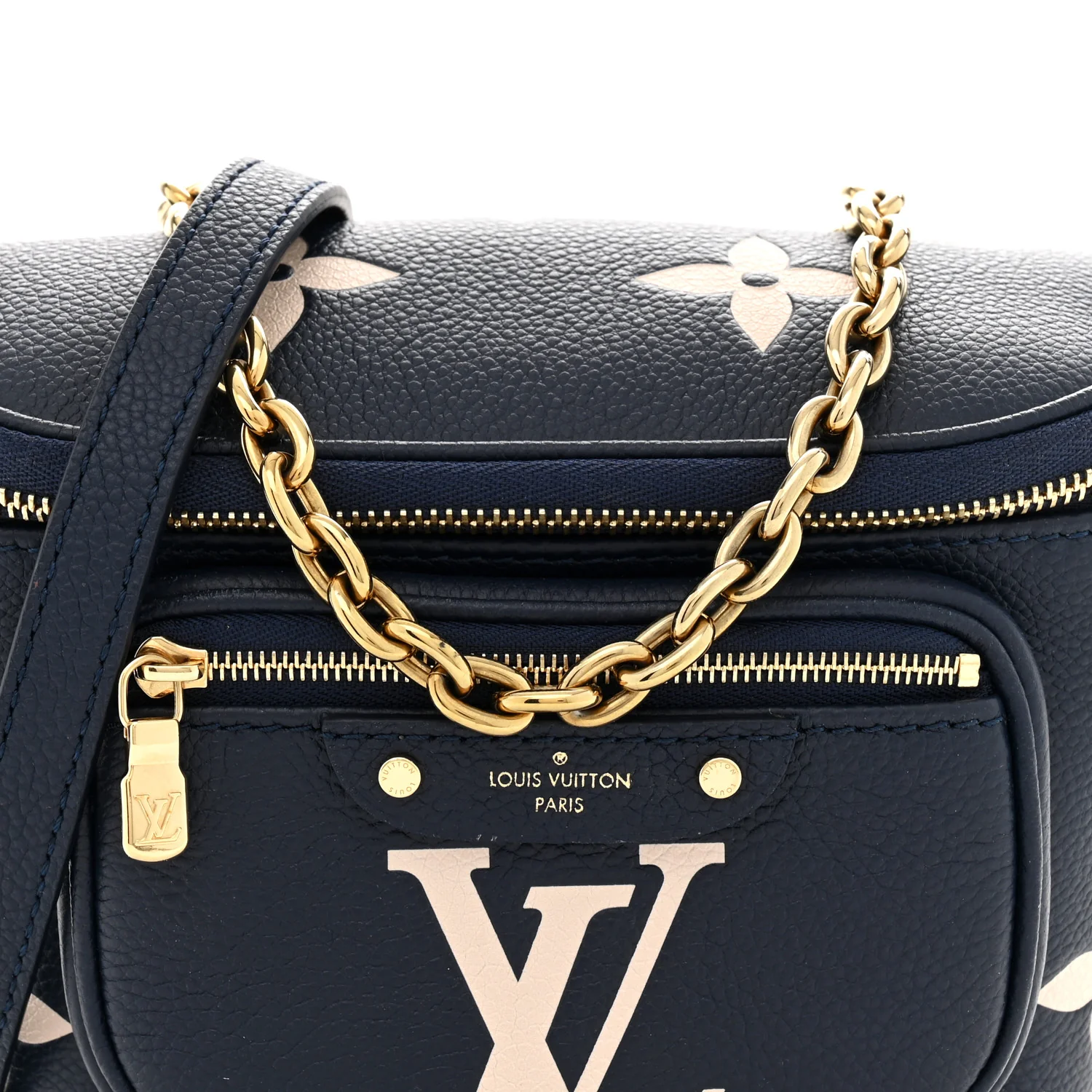 Empreinte Monogram Giant Mini By The Pool Bumbag Blue Beige