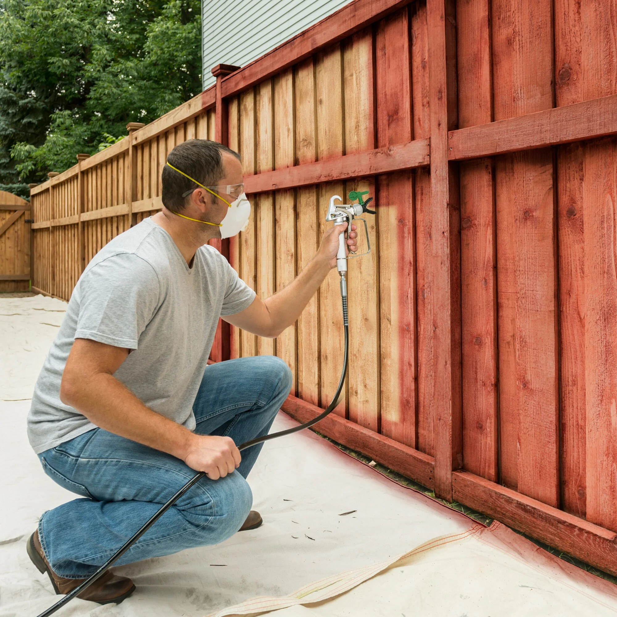 Pulvérisateur de peinture électrique stationnaire sans air