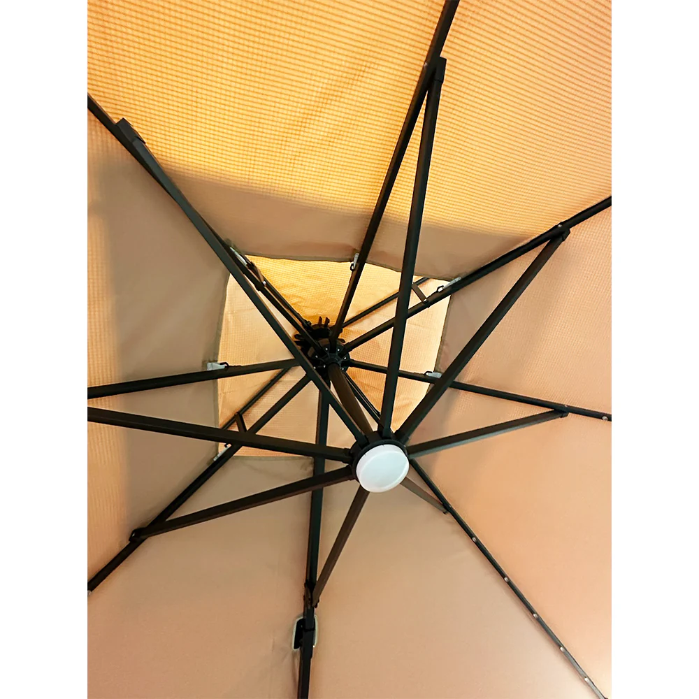 Garden Winds Replacement Canopy Top Cover Compatible with The Best Choice 10' x 10' Umbrella - RipLock 350