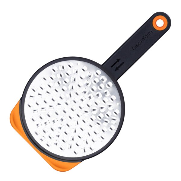 Rivjern dobbeltsidig 25 cm svart/oransje
