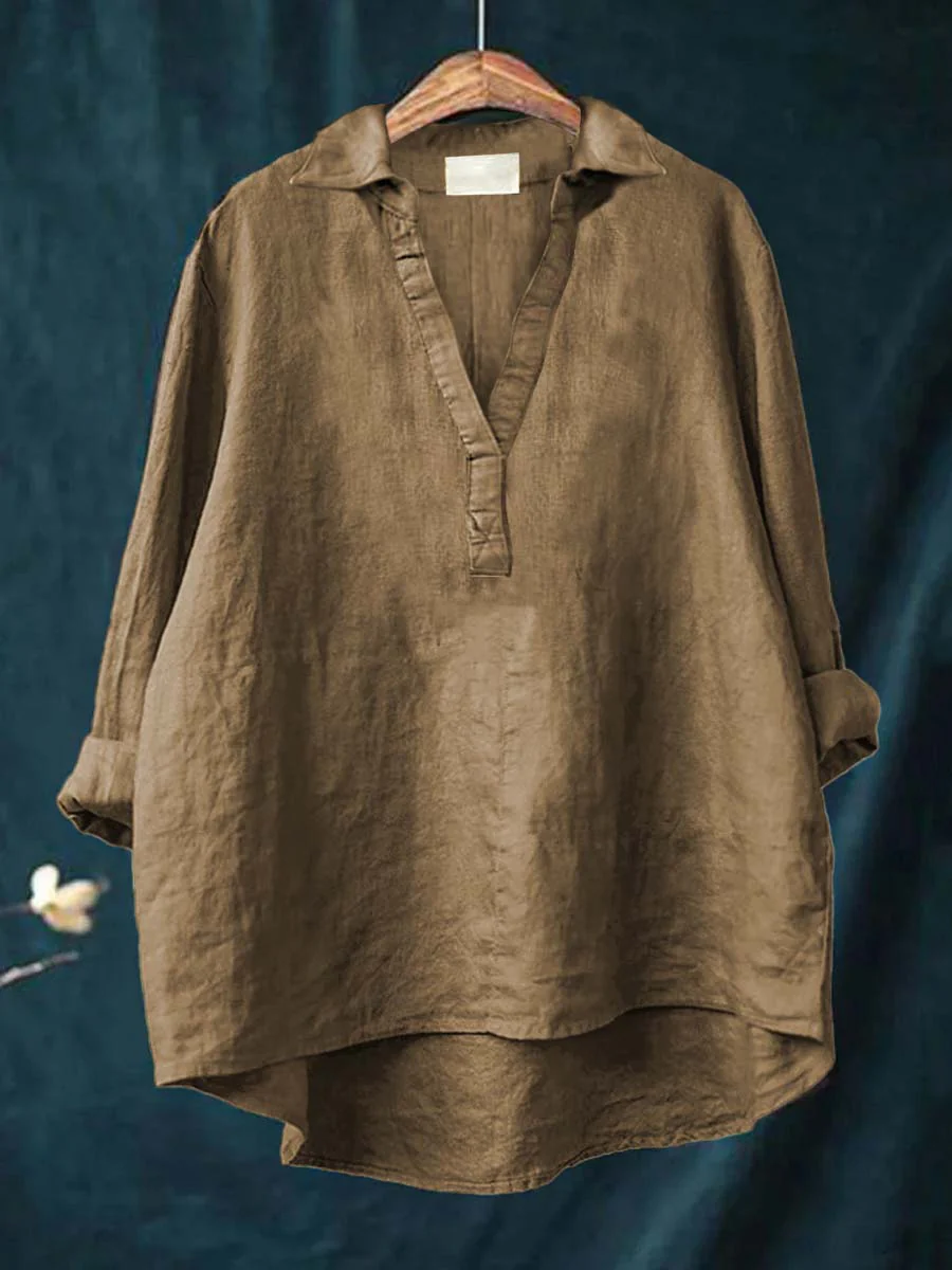 Andrea | Blouse d'été élégante Linne