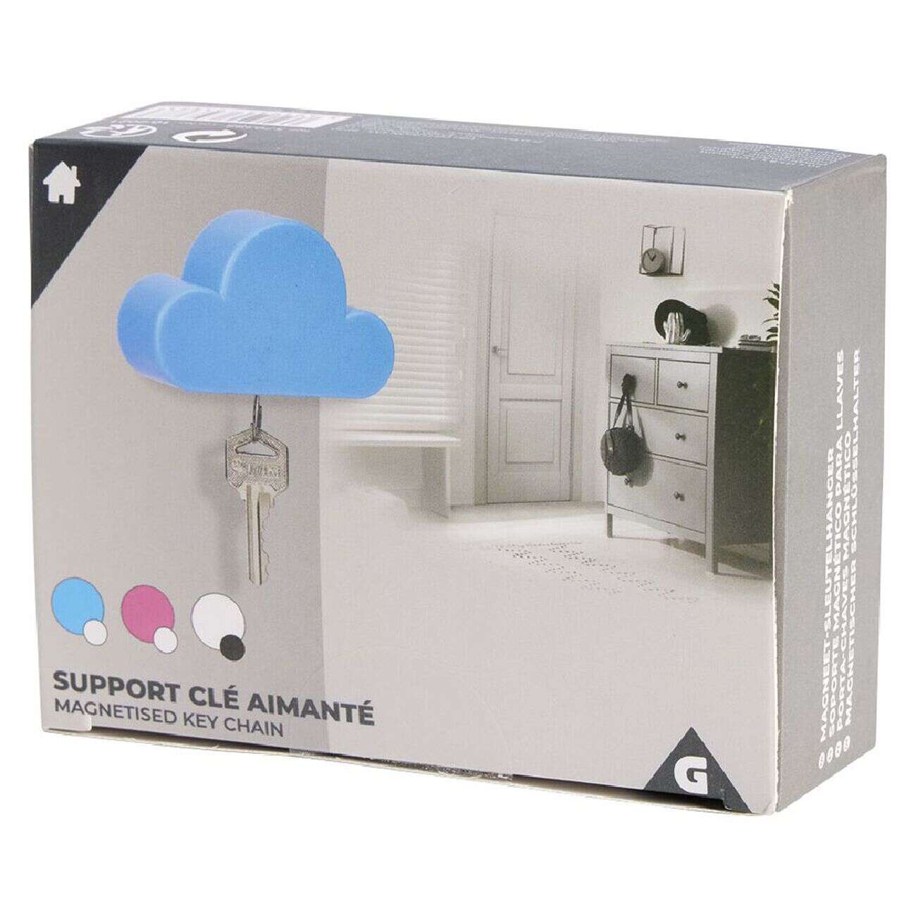 Support magnétique porte clé