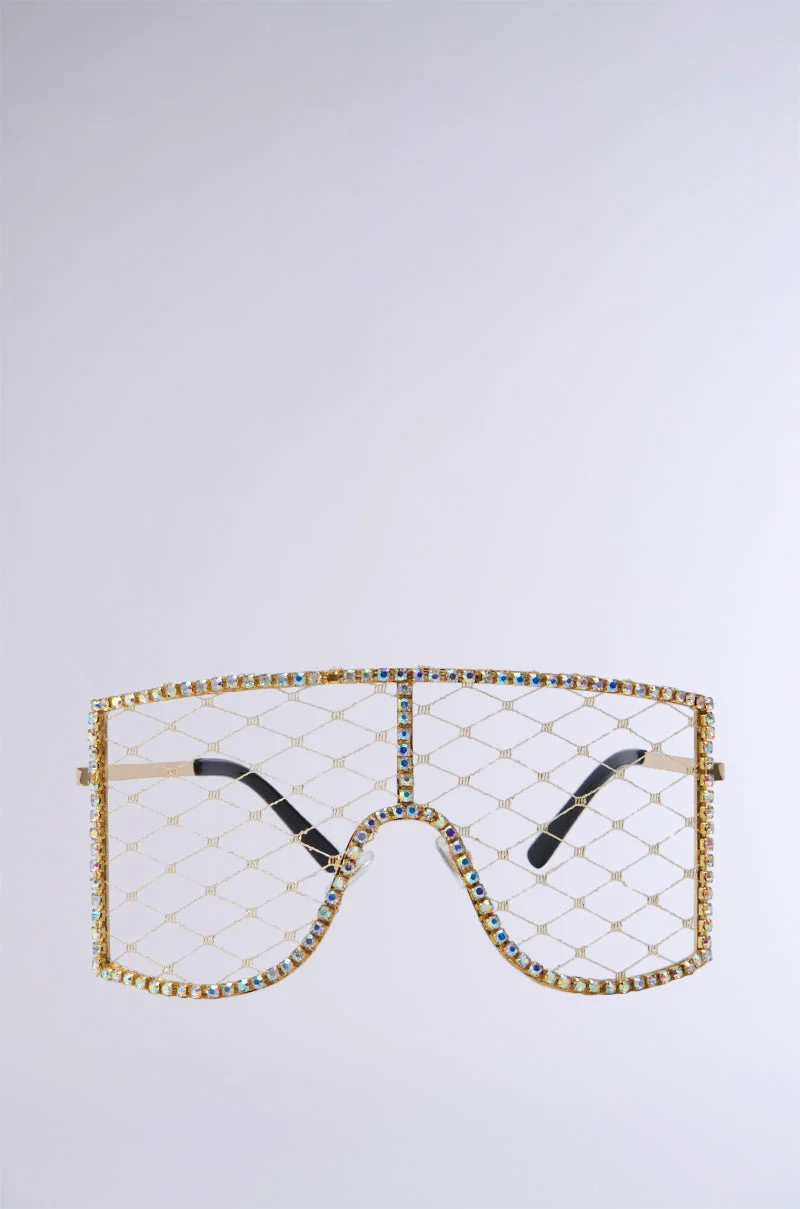 POP THE BUBBLY GLASSES IN GOLD - Akira Store