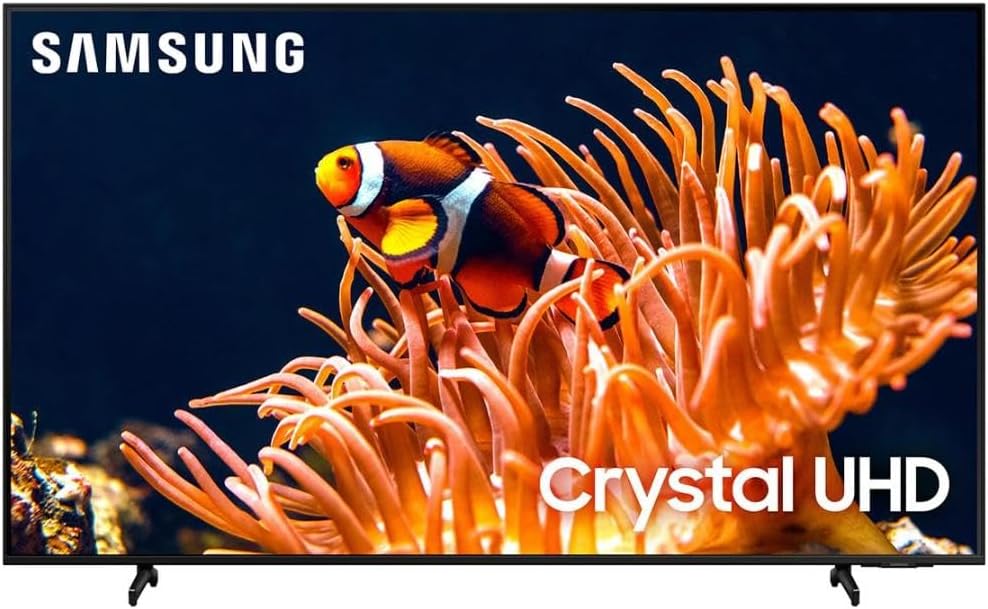 Samsung 85-Inch Class 4K Crystal UHD DU8000 Series HDR Smart TV w/Object Tracking Sound Lite  Motion Xcelerator 120Hz  Ultra Slim Design  Gaming Hub  Alexa Built-in (UN85DU8000  2024 Model)