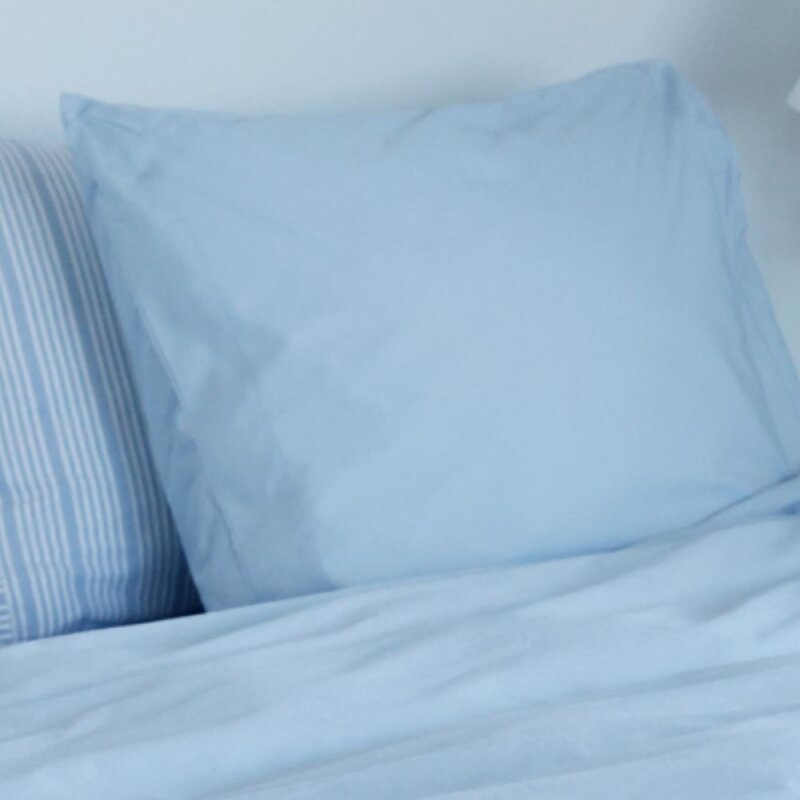 Bedding Collection putetrekk 50x70 cm 2 stk powder blue