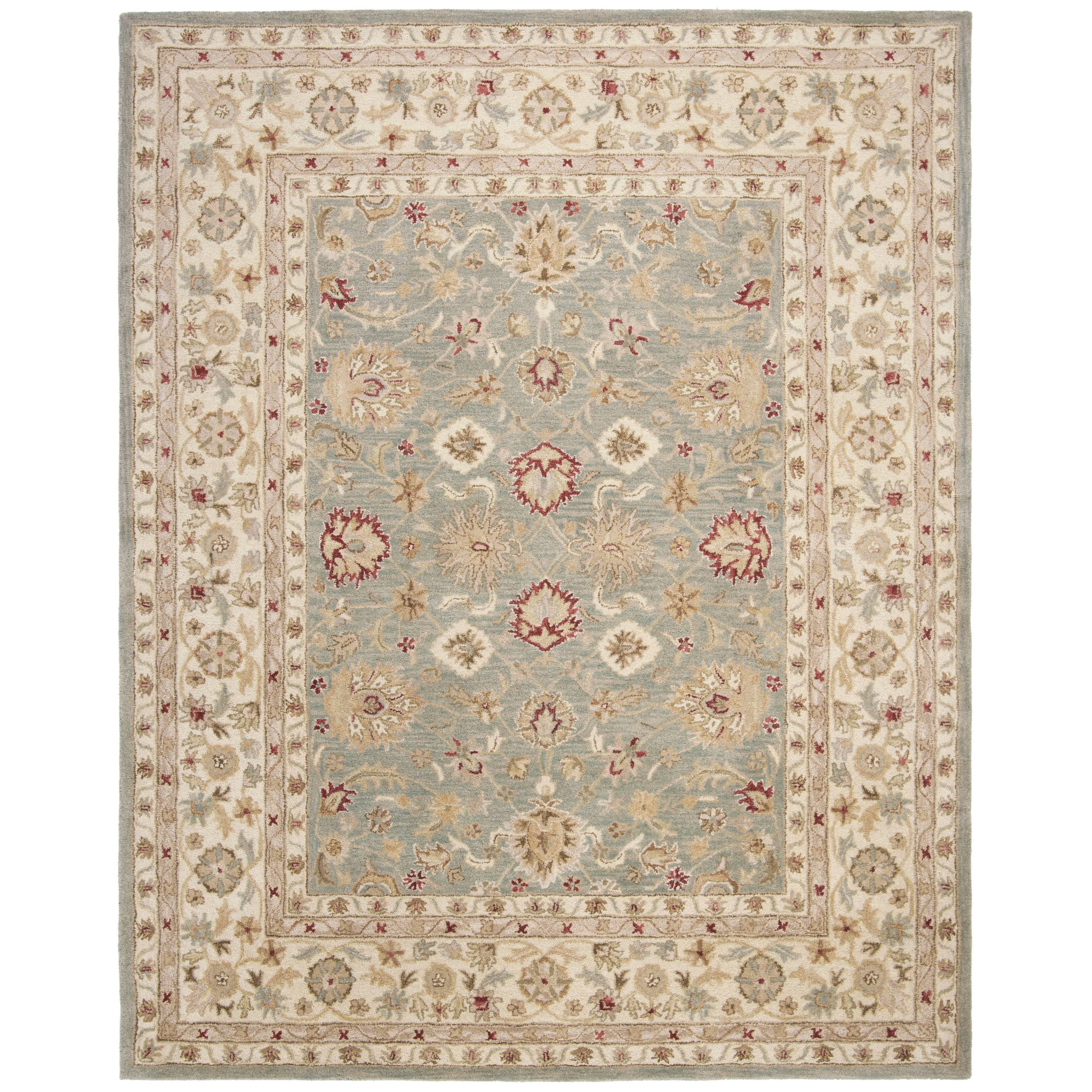 Safavieh Antiquity Grey Blue & Beige 12' x 15' Rug
