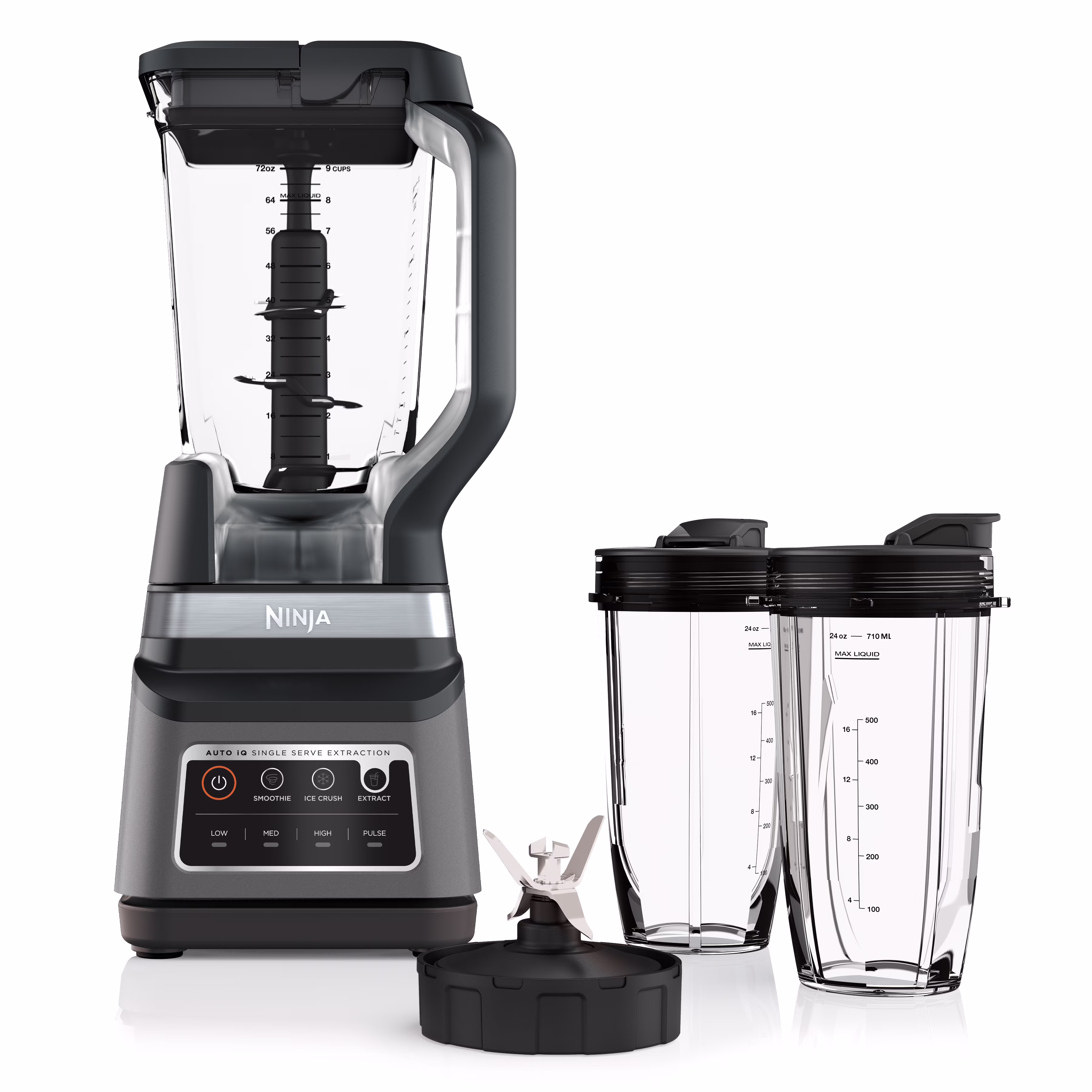 1500 W 72 oz Blender, Black