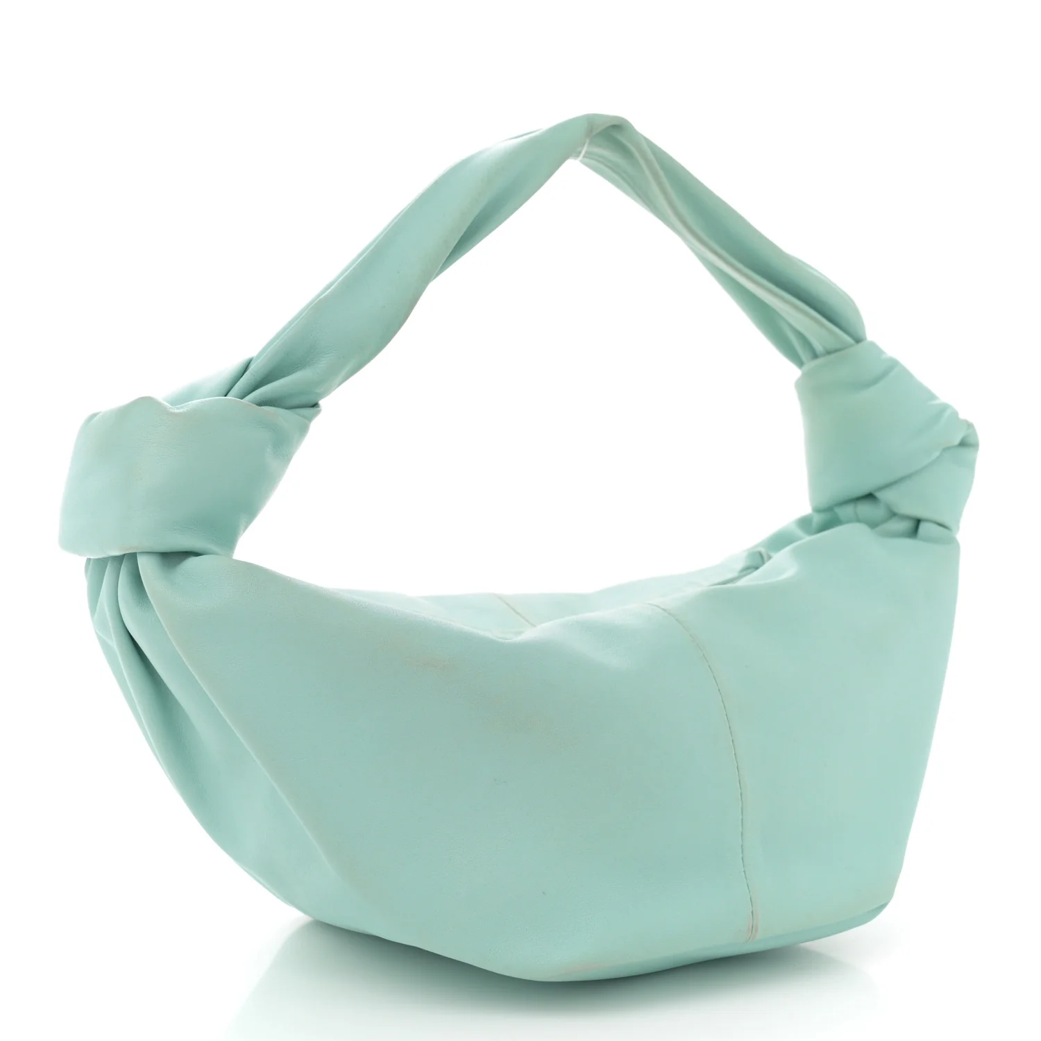 Calfskin Mini Double Knot Bag Spearmint