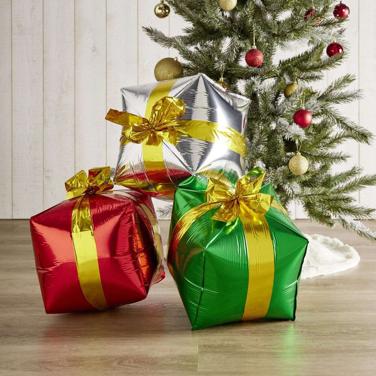 Cadeau gonflable x3 - 33x33x33cm