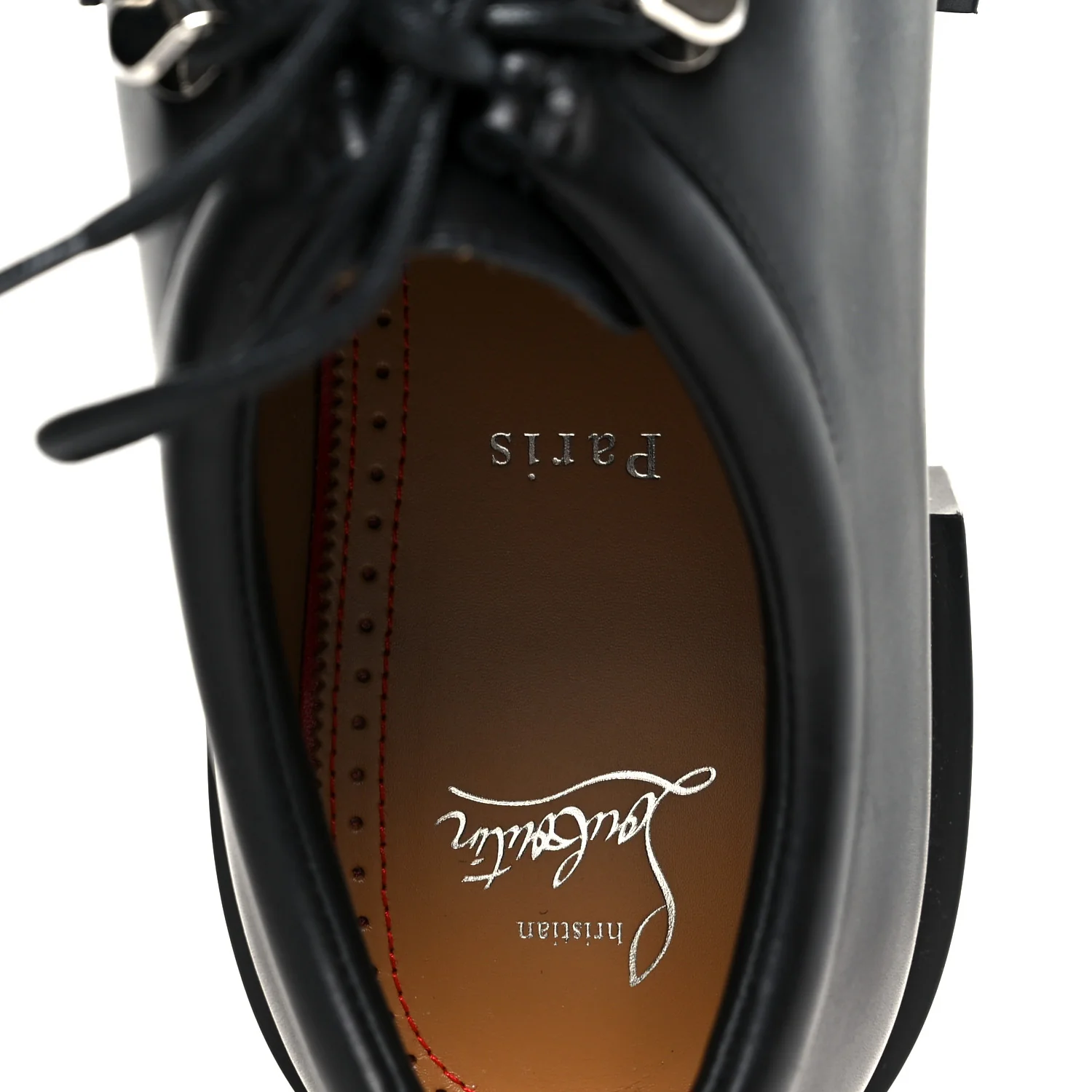 Calfskin Our Pabelito Mens Leather Derby 43.5 Black