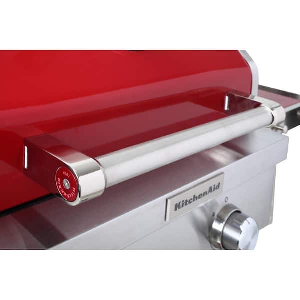 2 Burner Propane Gas Grill in all Red Image 5
