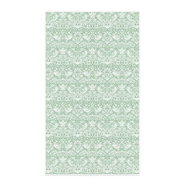 William Morris Strawberry Thief duk 150x250 cm grønn