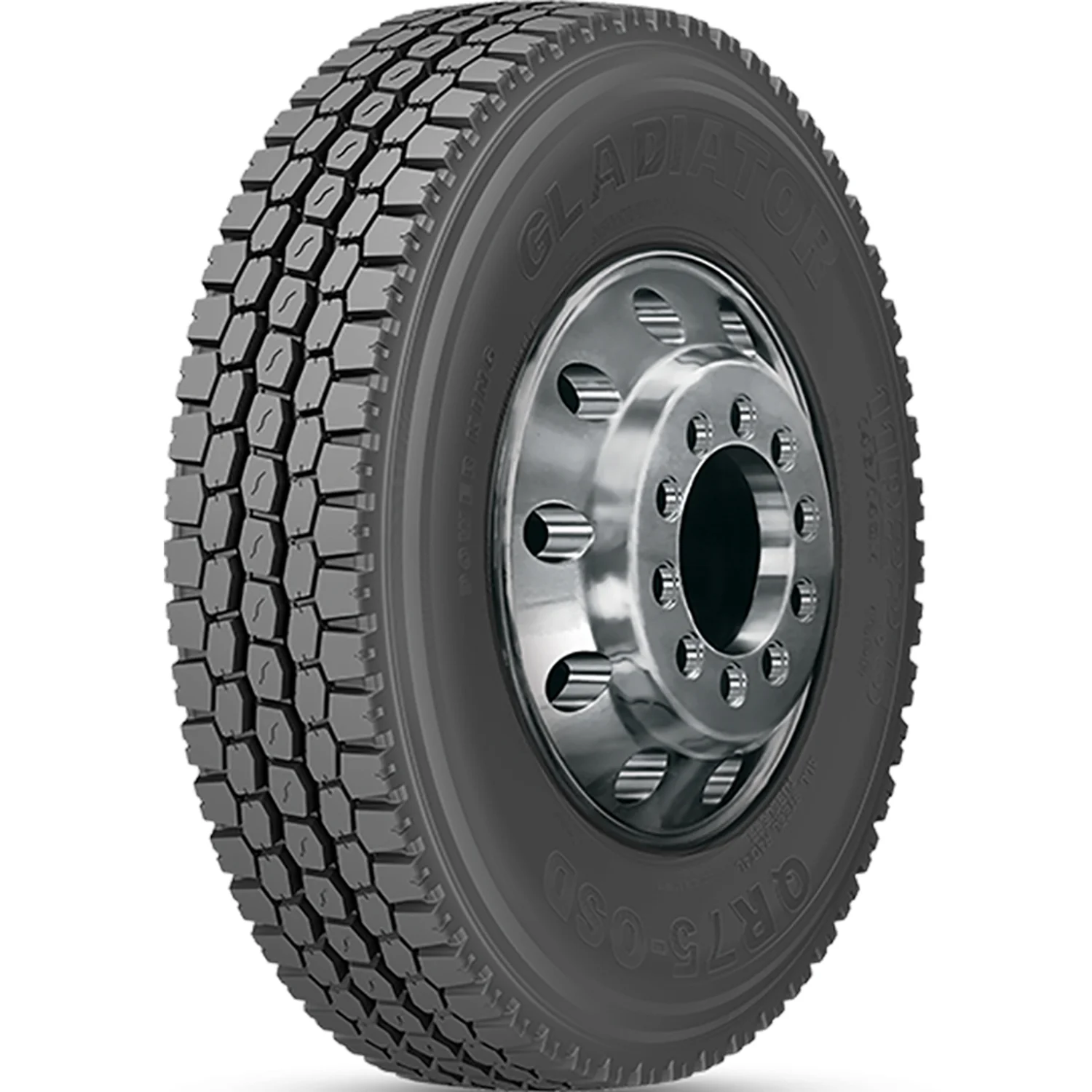 Gladiator QR75 - OSD 245/70R19.5 135/133M H 16 Ply Drive Commercial Tire