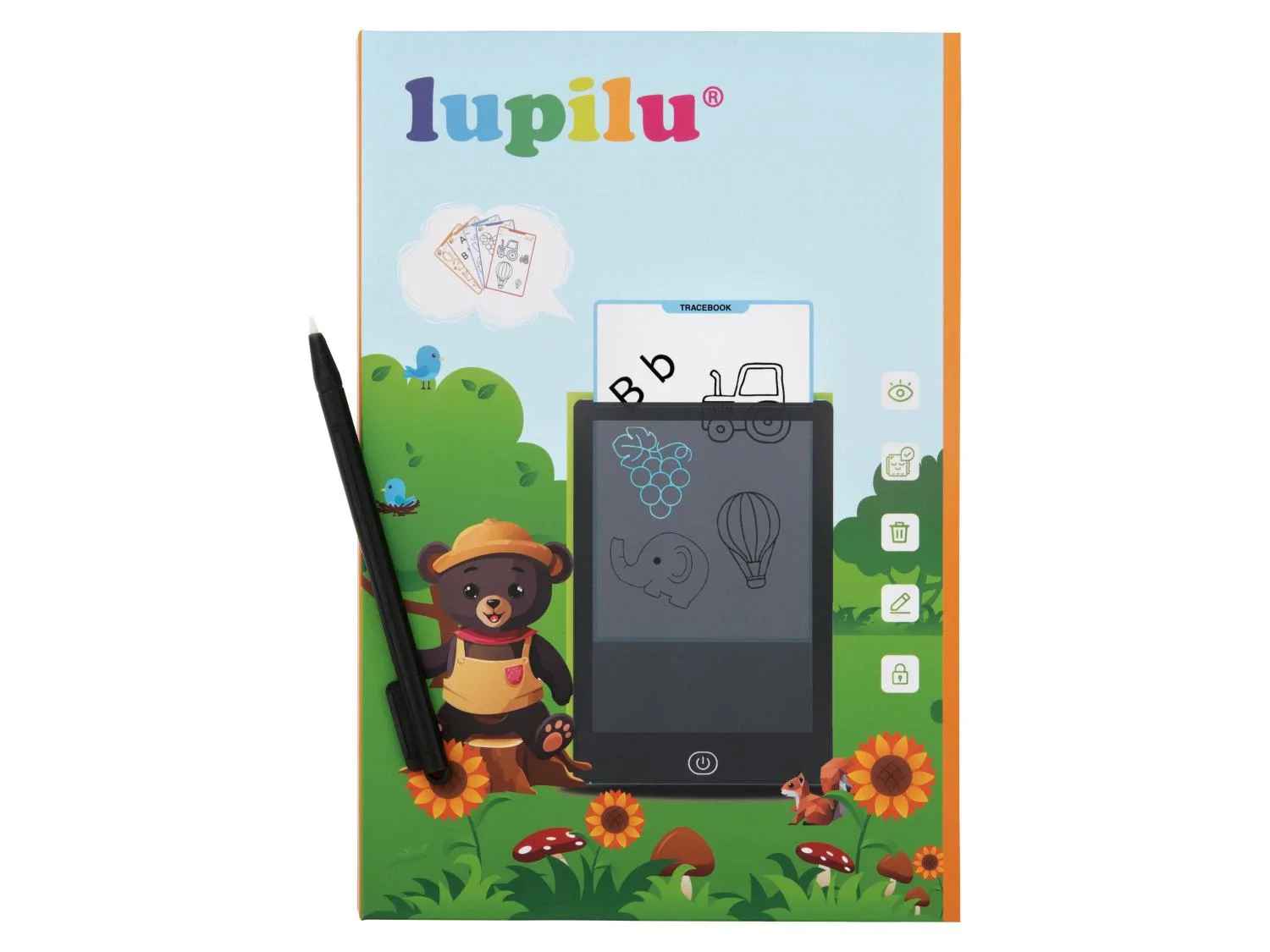 lupilu Tablette LCD avec cartes dapprentissage