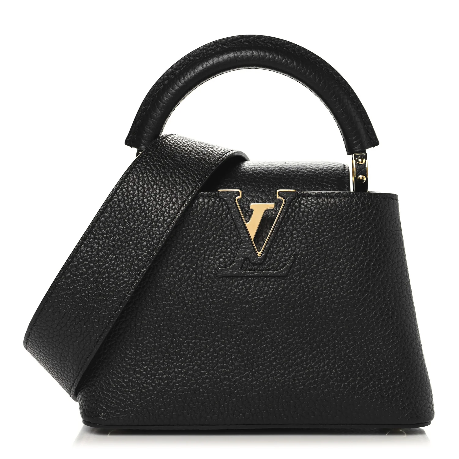 Taurillon Mini Capucines Black
