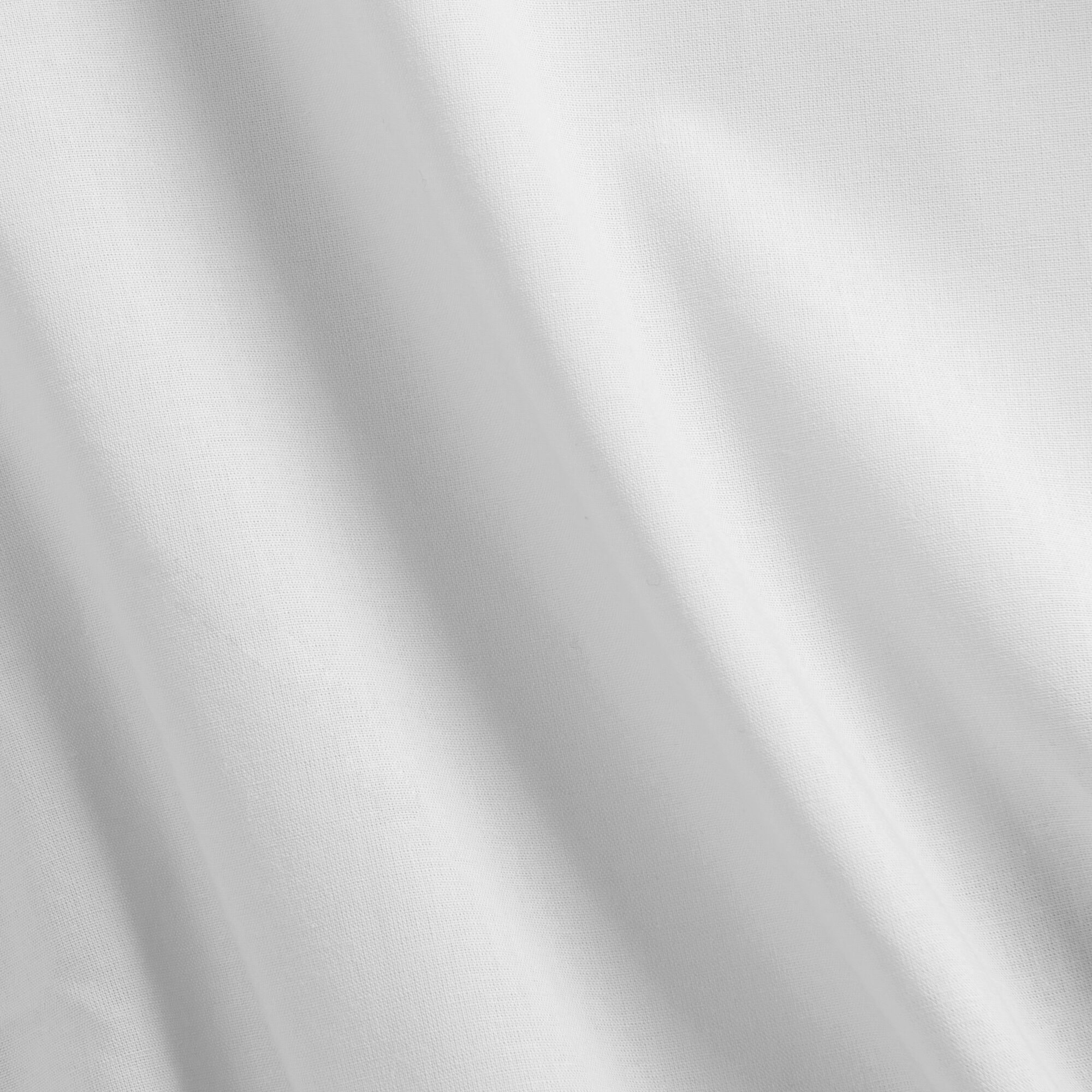 EOLI - Housse de couette en coton 140x200cm - blanc optique
