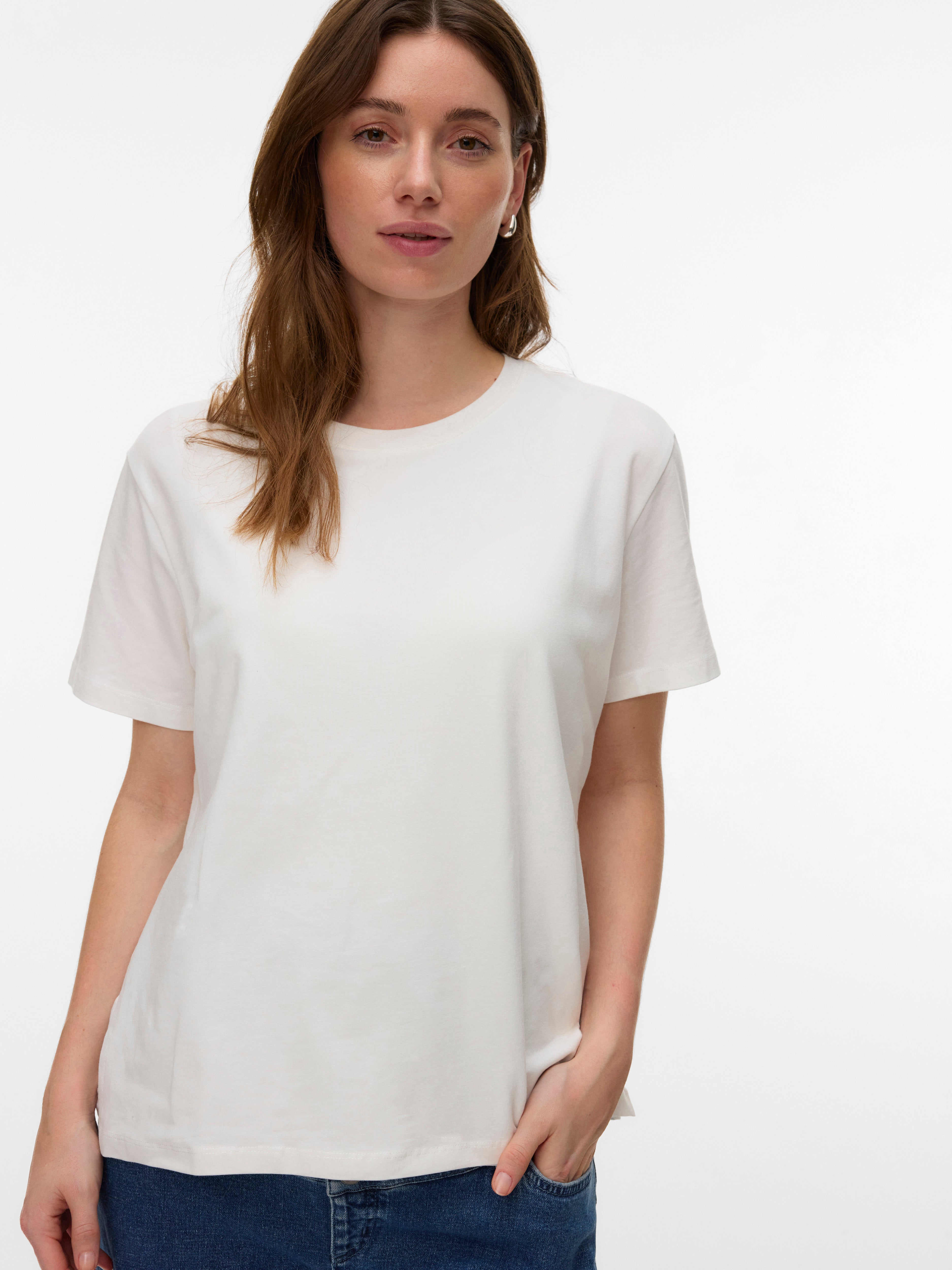 VERO MODA® Regular Fit Round Neck T-Shirt