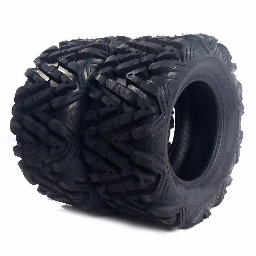Ktaxon Set of 2 22x10.00 - 10 ATV Tires, 4PR All-Terrain ATV/UTV Tires, Tubeless