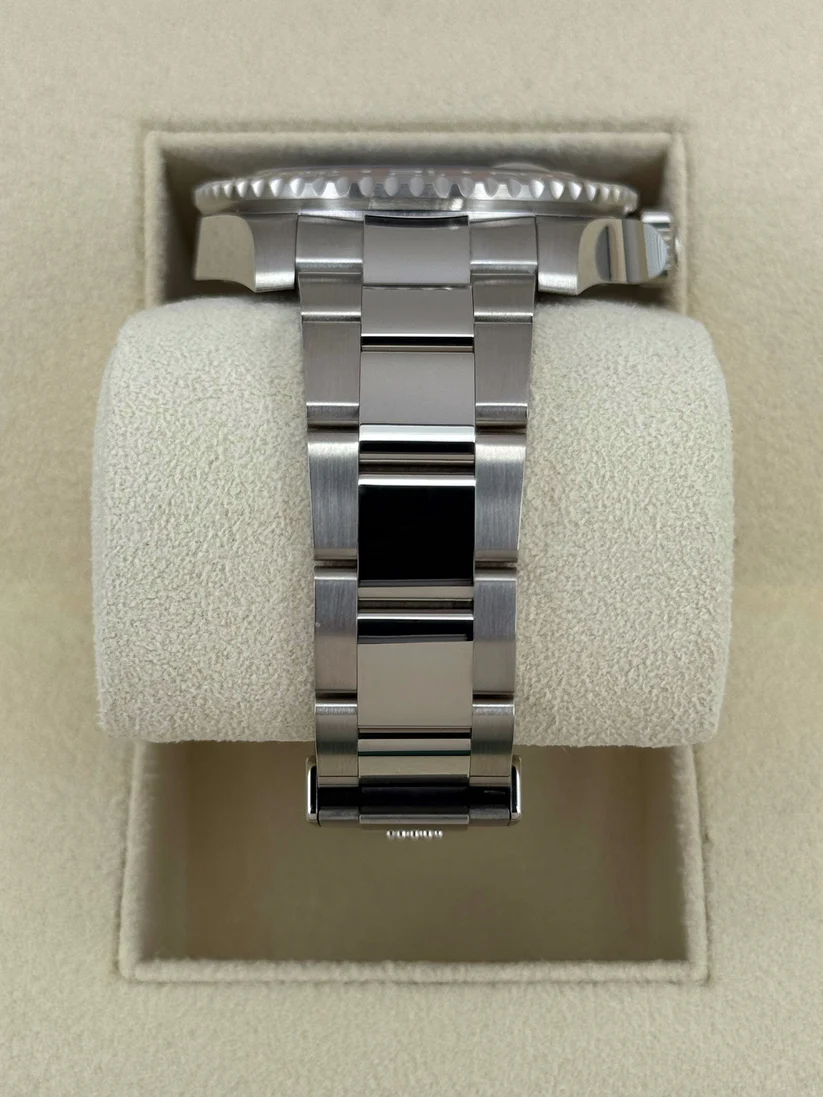 [Super Clone]RLX White Gold GMT-Master II 40mm Watch - Blue and Red Pepsi Bezel - Meteorite Dial - Oyster Bracelet (Ref # 126719BLRO )