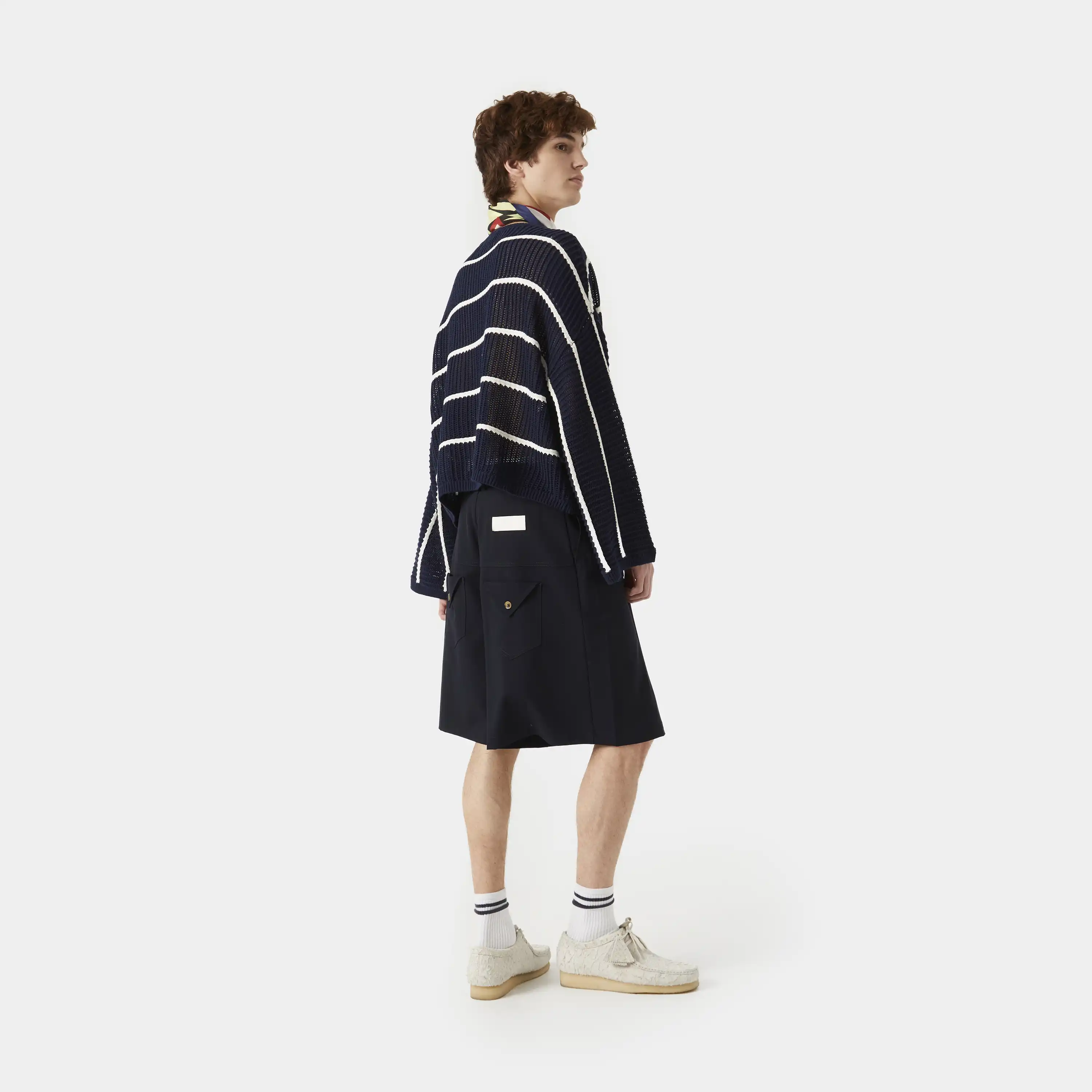 Refined Dark Navy Jorts