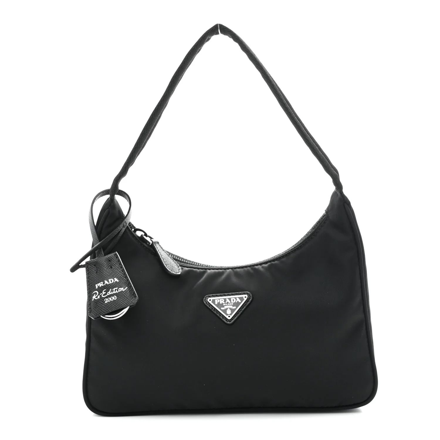 Tessuto Nylon Mini Re-Edition 2000 Bag Black