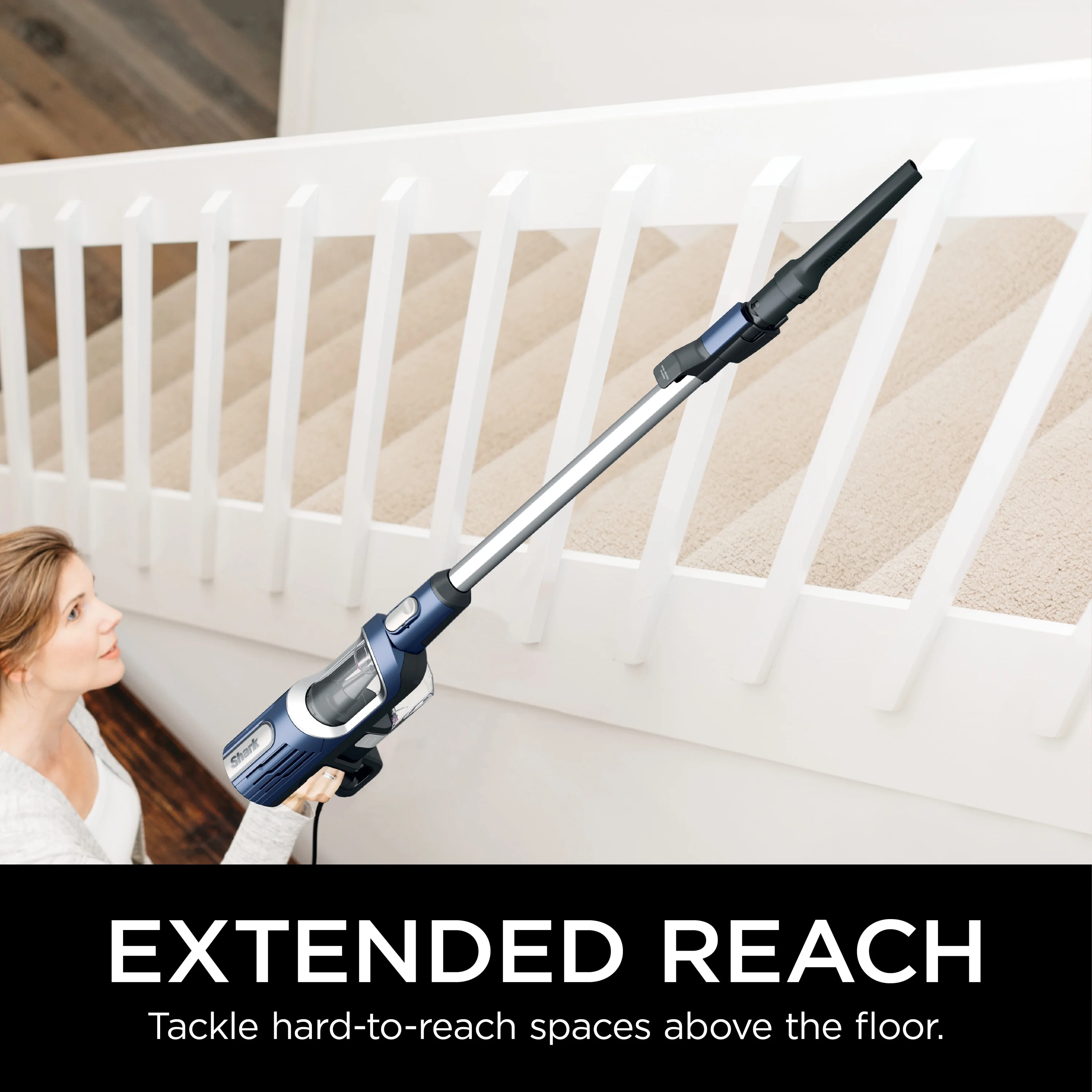 UltraLight Pet Pro Corded Stick, PowerFinsa?�� and Self Cleaning Brushroll, HZ600, Cordless Stick Vacuum, Lightweight, Powerful Suction, Pet Hair, Hard Floor, Carpet, HEPA Filter(Blue/Single) Image 4