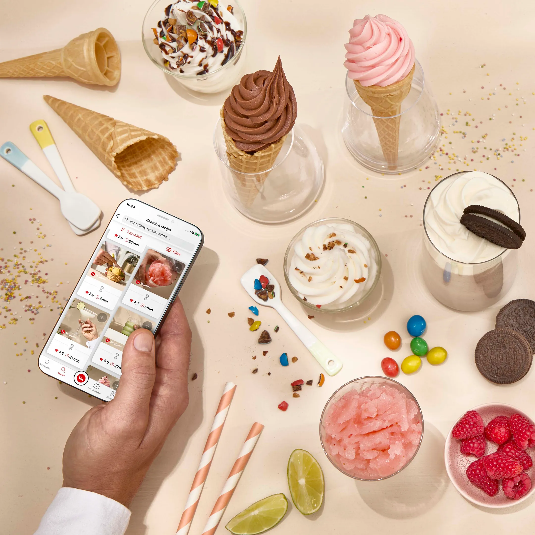 Moulinex Ijsmachine Freezi 16-in-1 MJ803AF0