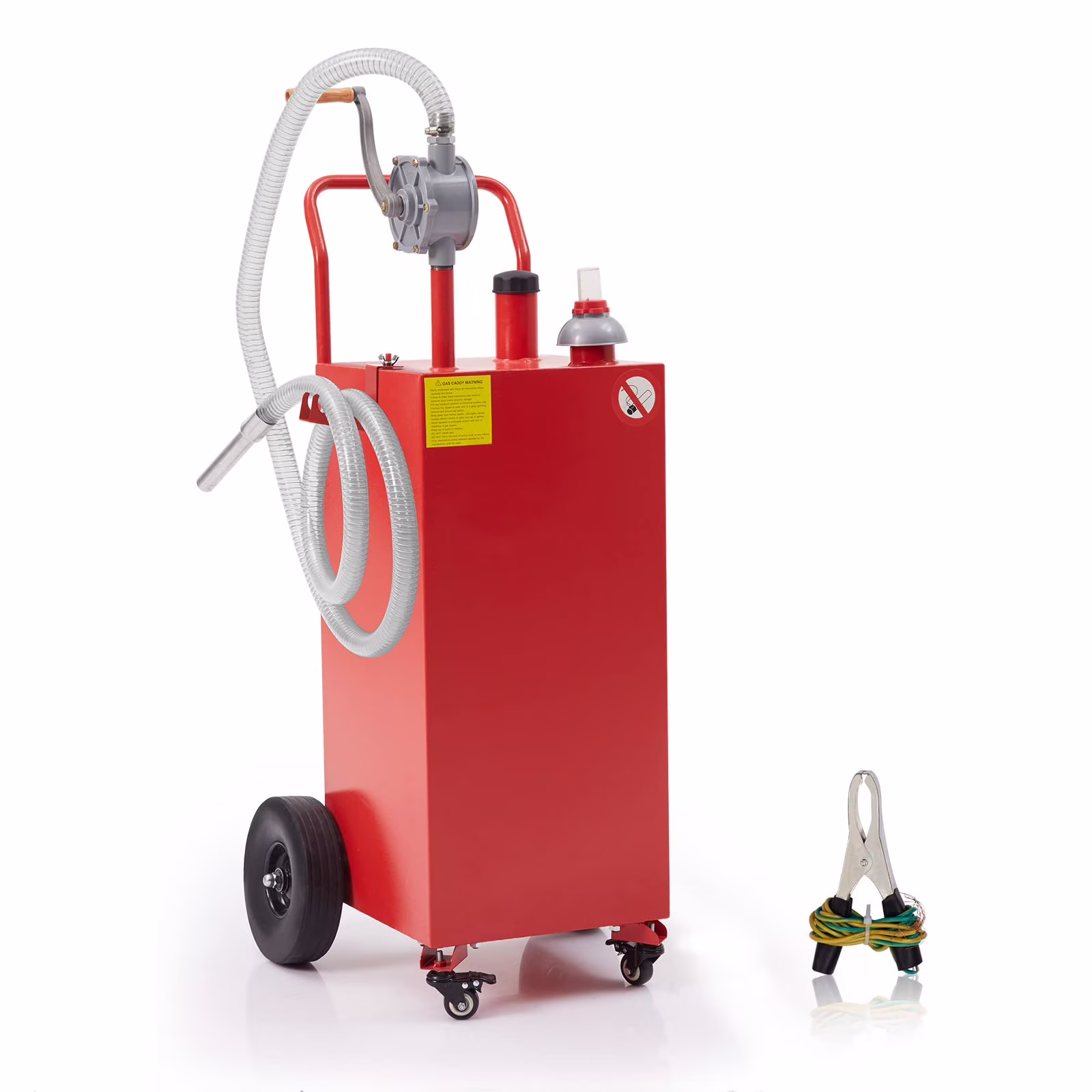 Telyswee 40 Gallon Portable Oil Transfer Fluid Diesel Fuel Storage Tanks Gas Caddy Storage Diesel Keroséne Storage Containers for Boat, Atv, Car, Motorcycle