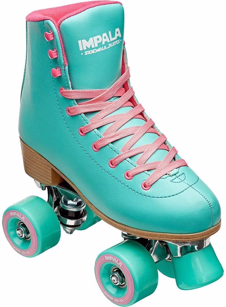 Roller Skates Aqua | Classic Quad Skates for Women and Men, US (Women��s) 10(US (Women��s) 10)