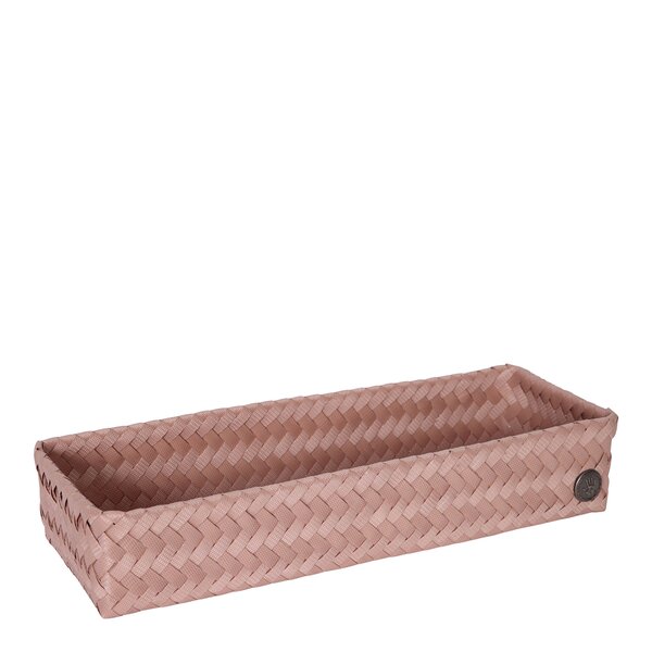 Fit lang oppbevaringskurv 39x12x7 cm copper blush