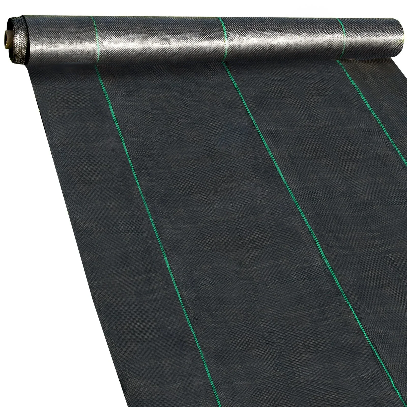 High Permeability Weed Control Fabric, 2FTx300FT Woven Geotextile, 3.2OZ Heavy Duty Polyethylene Ground Cover for Gardens