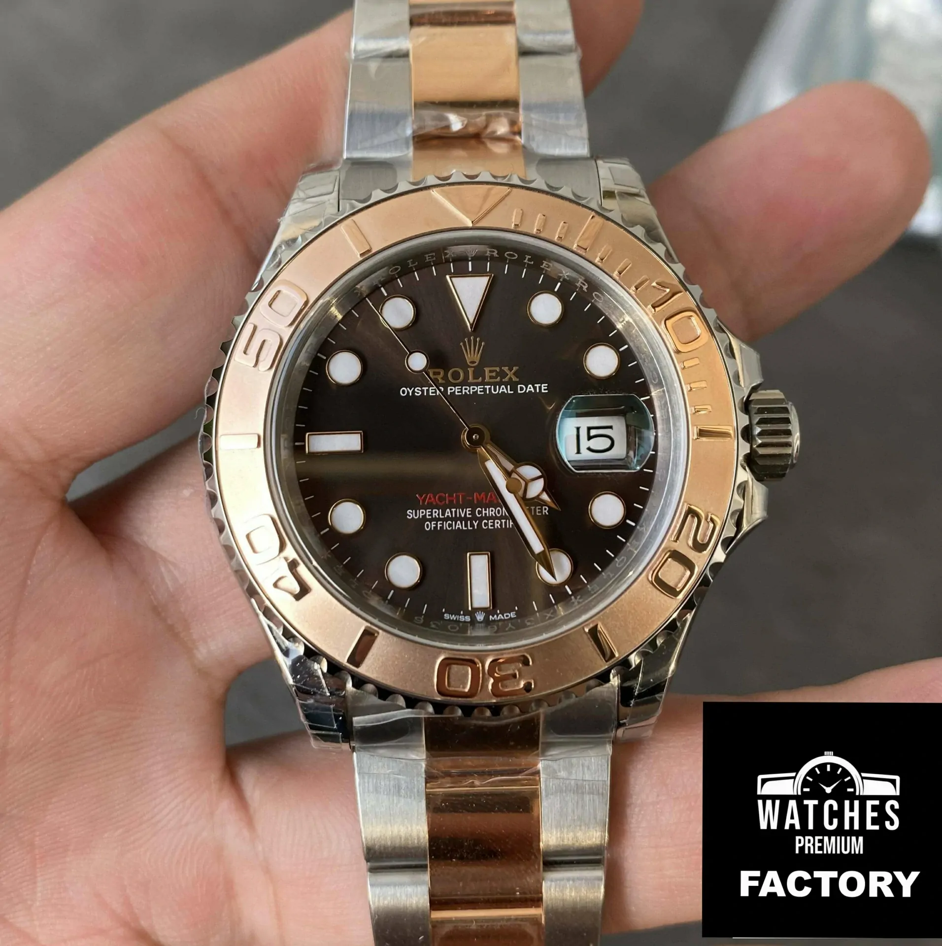 Rolex Yacht Master M126621-0001 VS Factory Rose Gold
