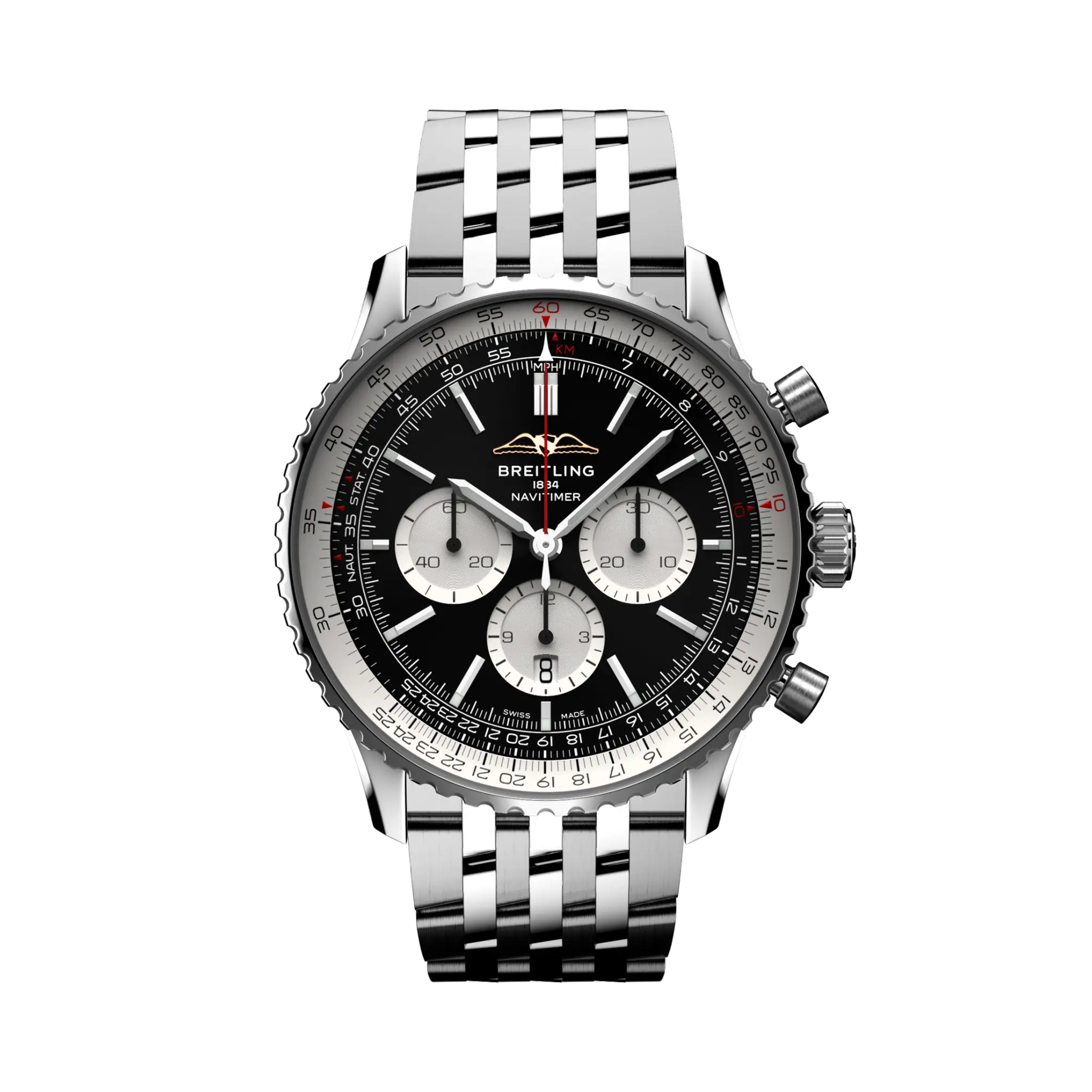 【【Super Clone】Breitling  Navitimer B01 Chronograph 46 AB0137211B1A1