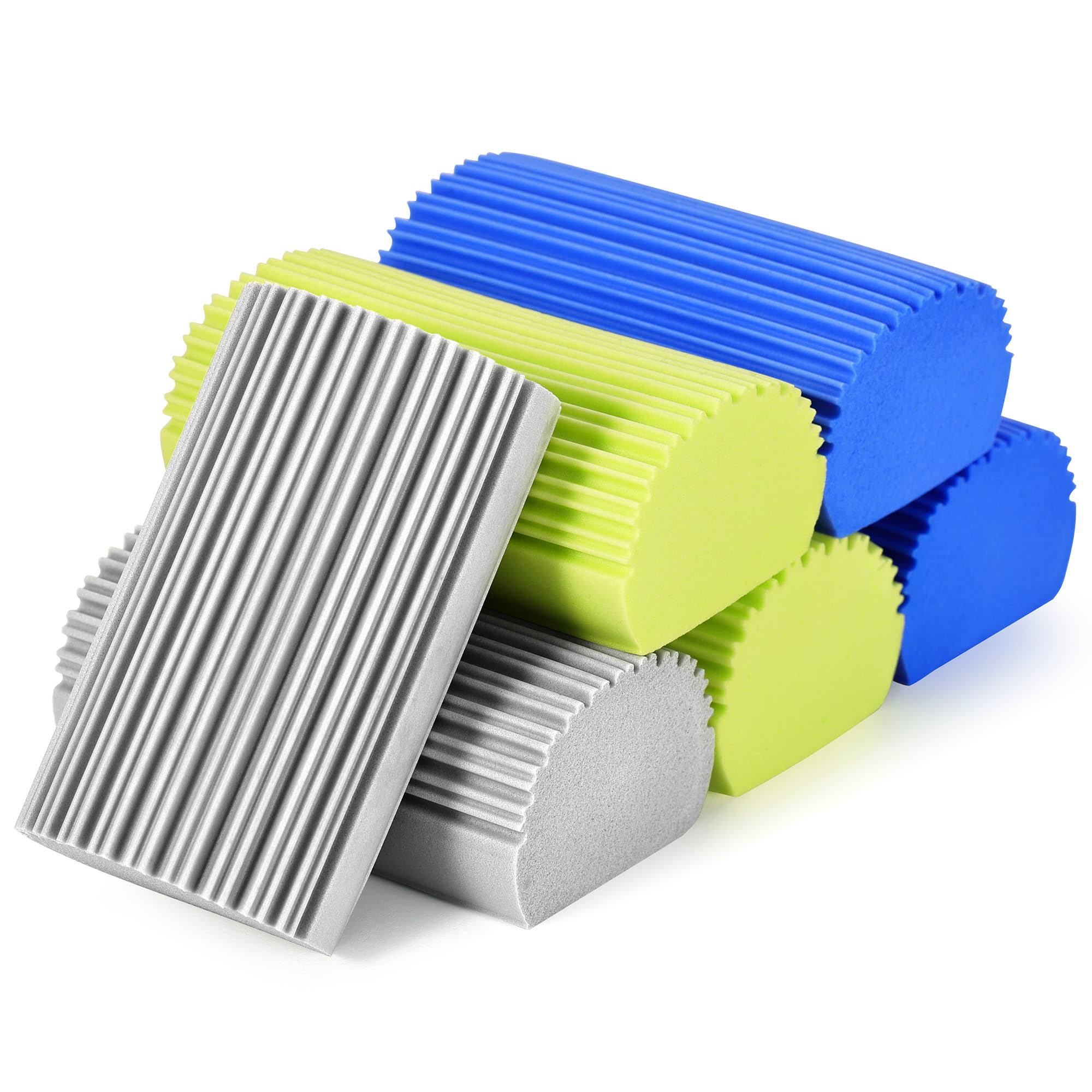 Revolutionize Your Cleaning Routine with Our Ultimate 6-Pack Dust-Fighting Sponge Set: Say Goodbye to Dusty Dishes, Blinds, and More!