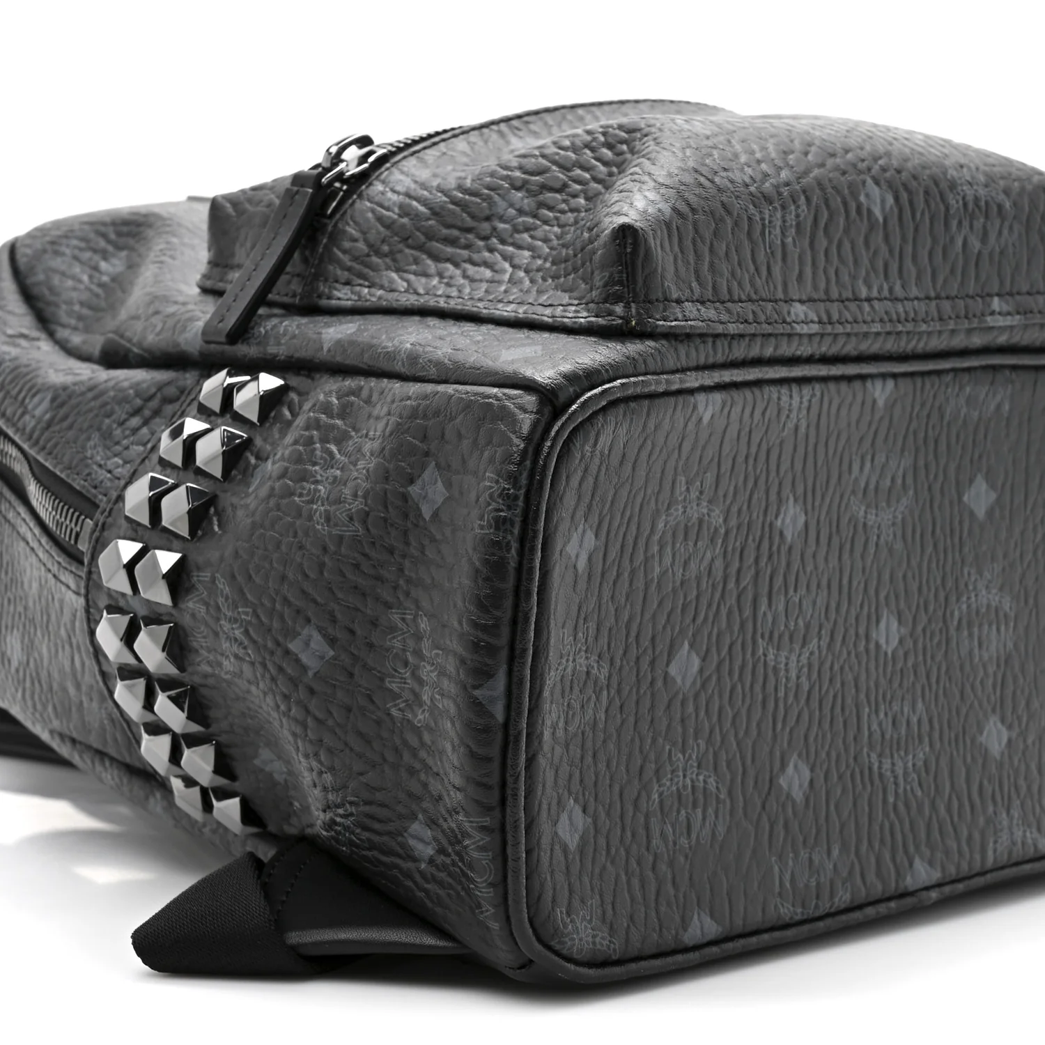 Visetos Medium Side Studs Stark Backpack Black