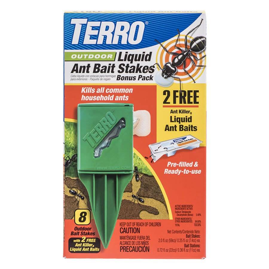 Terro Liquid Ant-Bait Stakes Outdoor