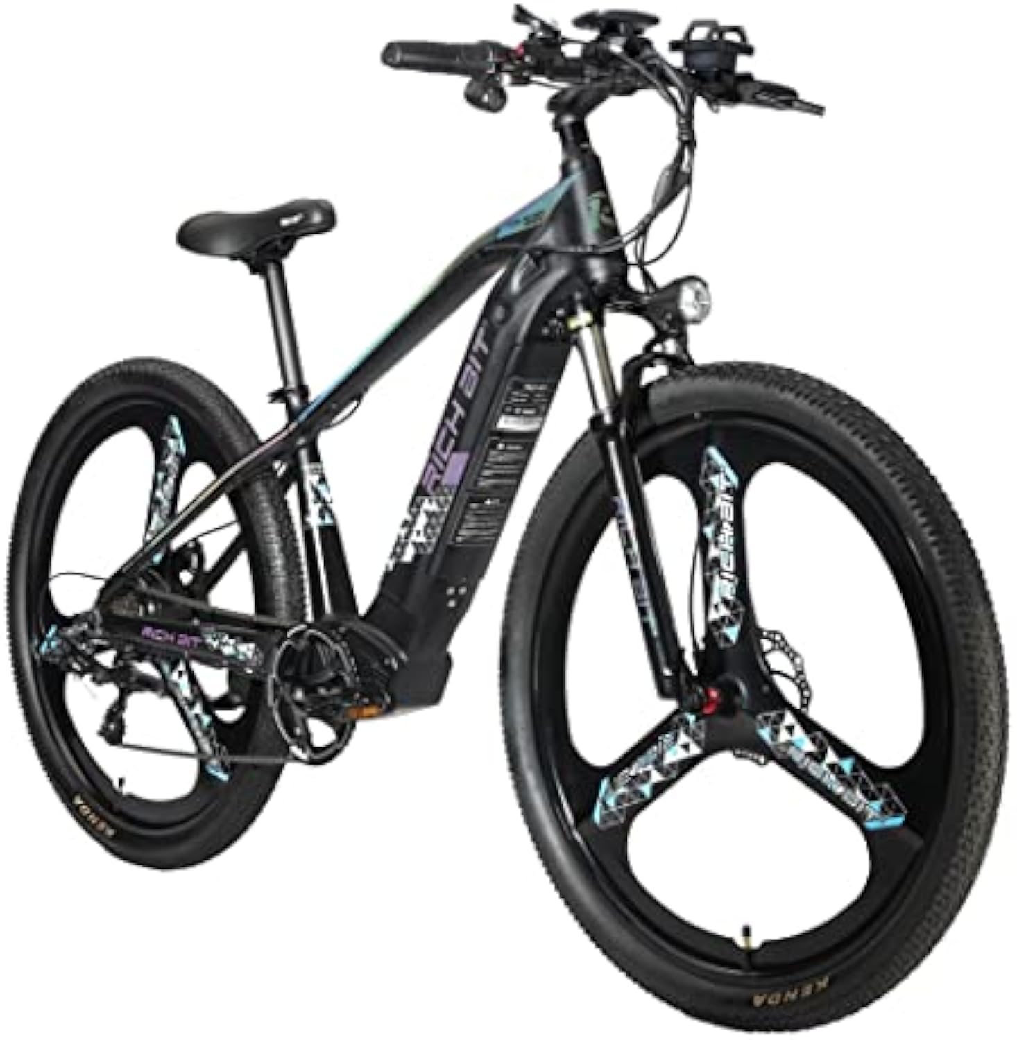 Vélo électrique, 48 V 10 Ah, 1000 W, 3 modes de conduite, idéal pour tous les terrains, pour adultes.